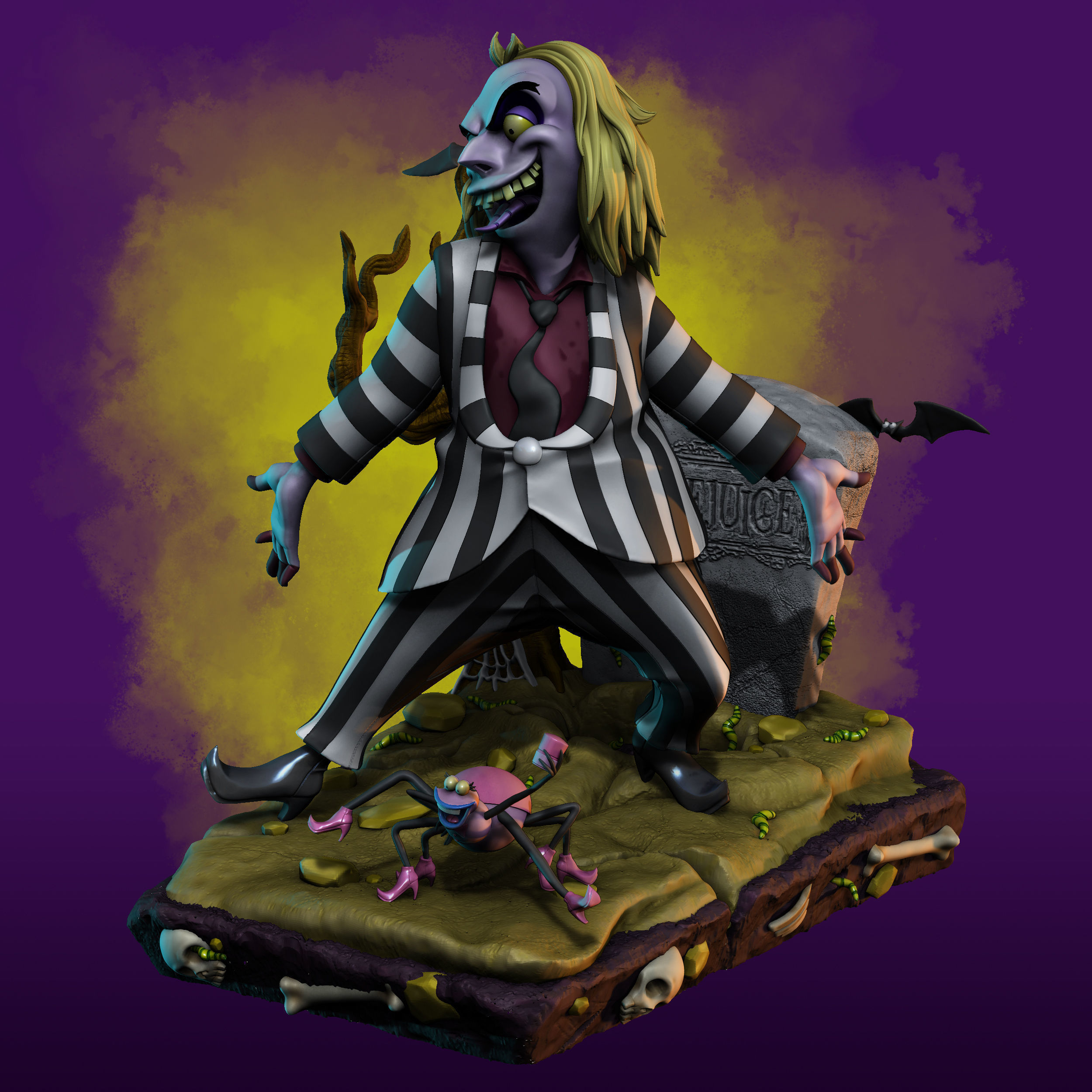 Beetlejuice Animated Series 3D print model_3