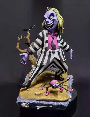 Beetlejuice Animated Series 3D print model Beetlejuice Animated Series 3D print model