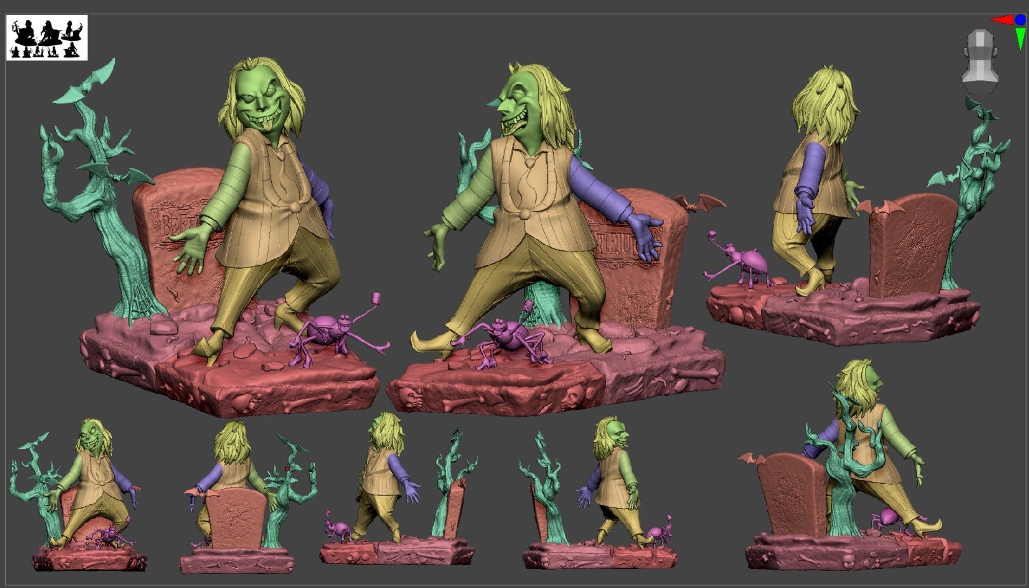 Beetlejuice Animated Series 3D print model_18