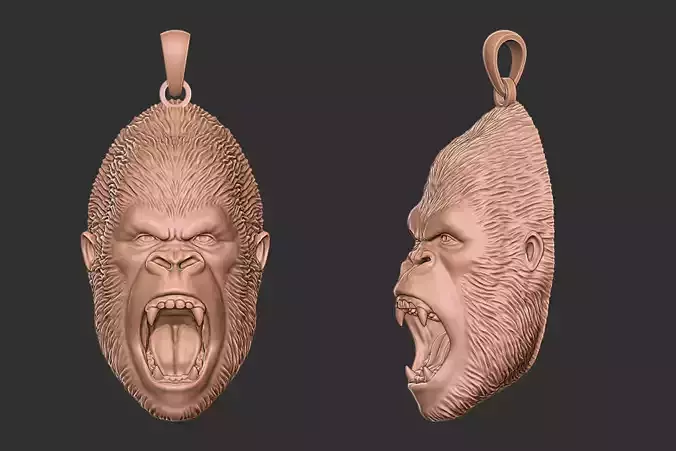 gorilla pendant
