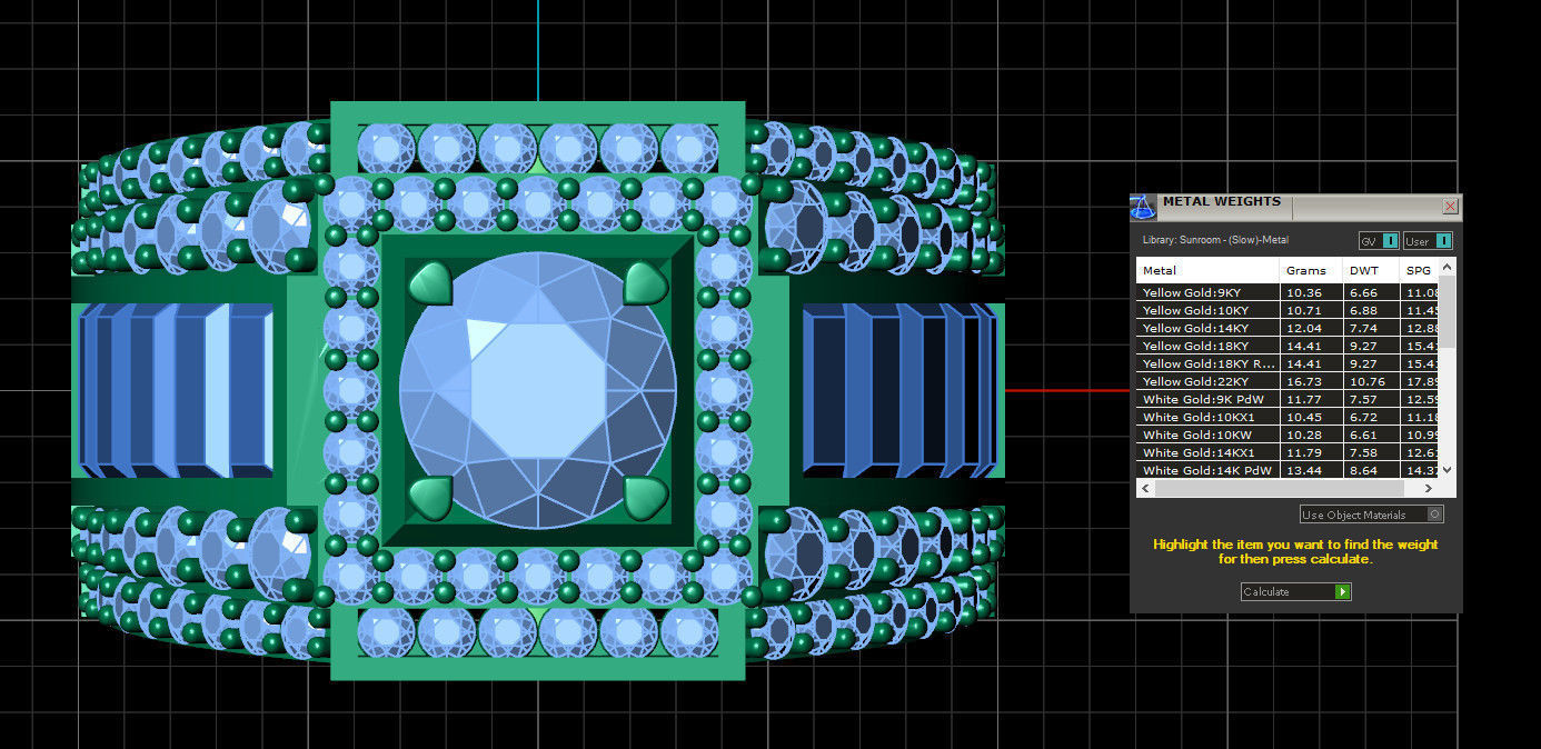 Ring 63  3D print model_8