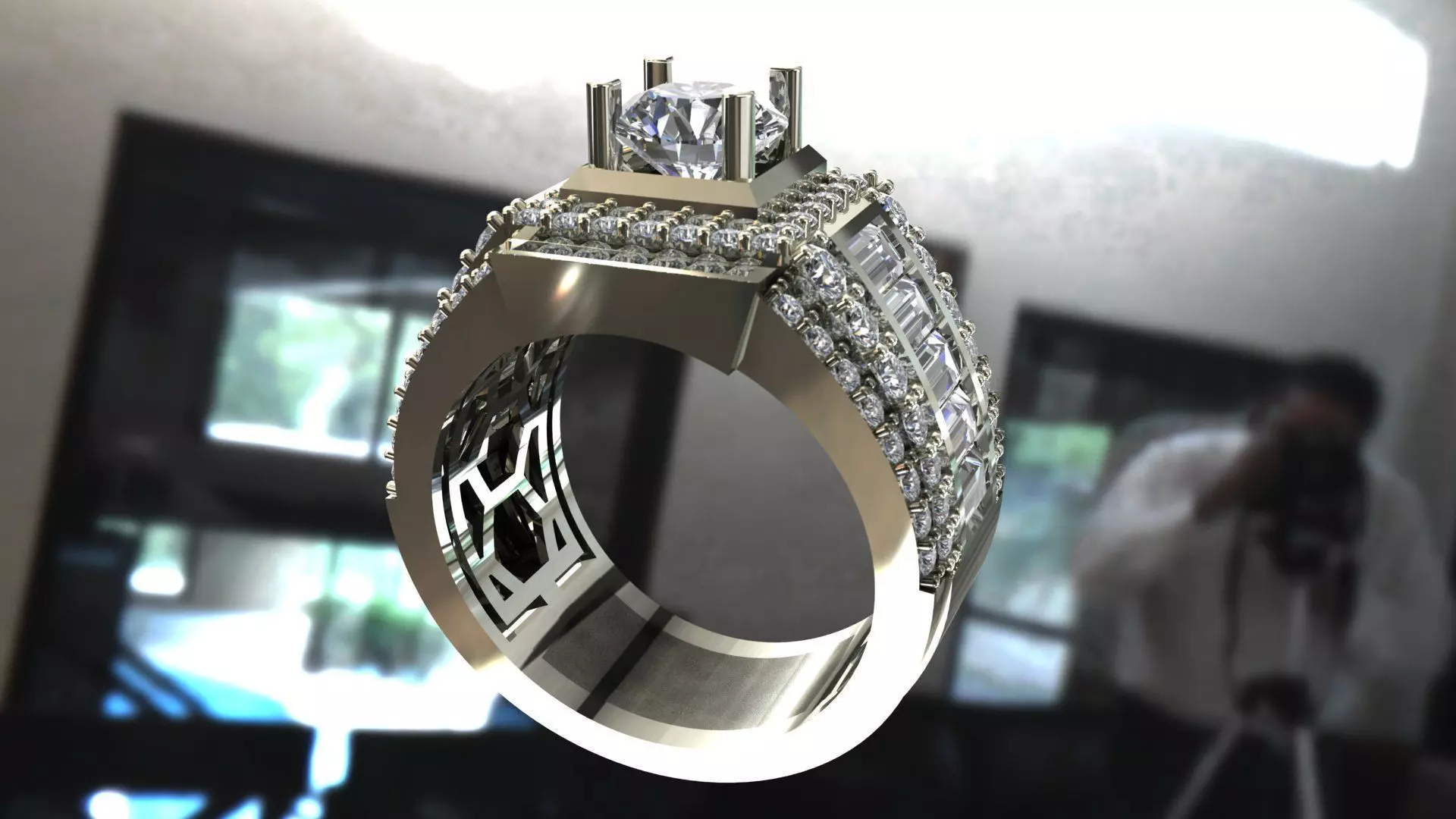 Ring 63  3D print model_0