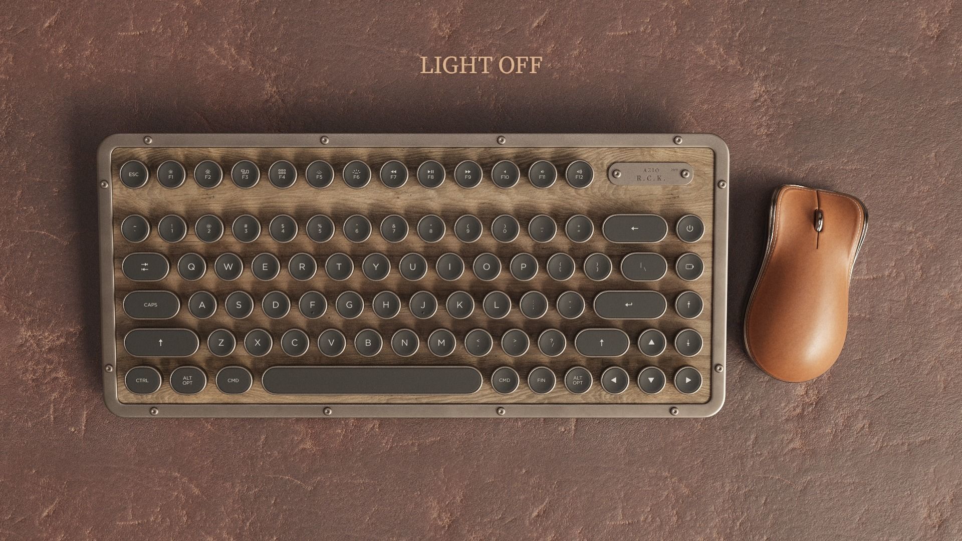 Azio Vintage Set Mini Low-poly 3D model_1