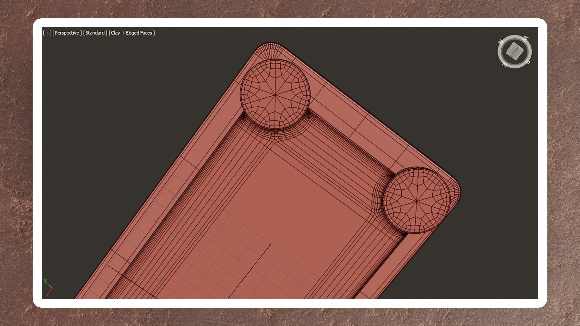 Azio Vintage Set Mini Low-poly 3D model_8