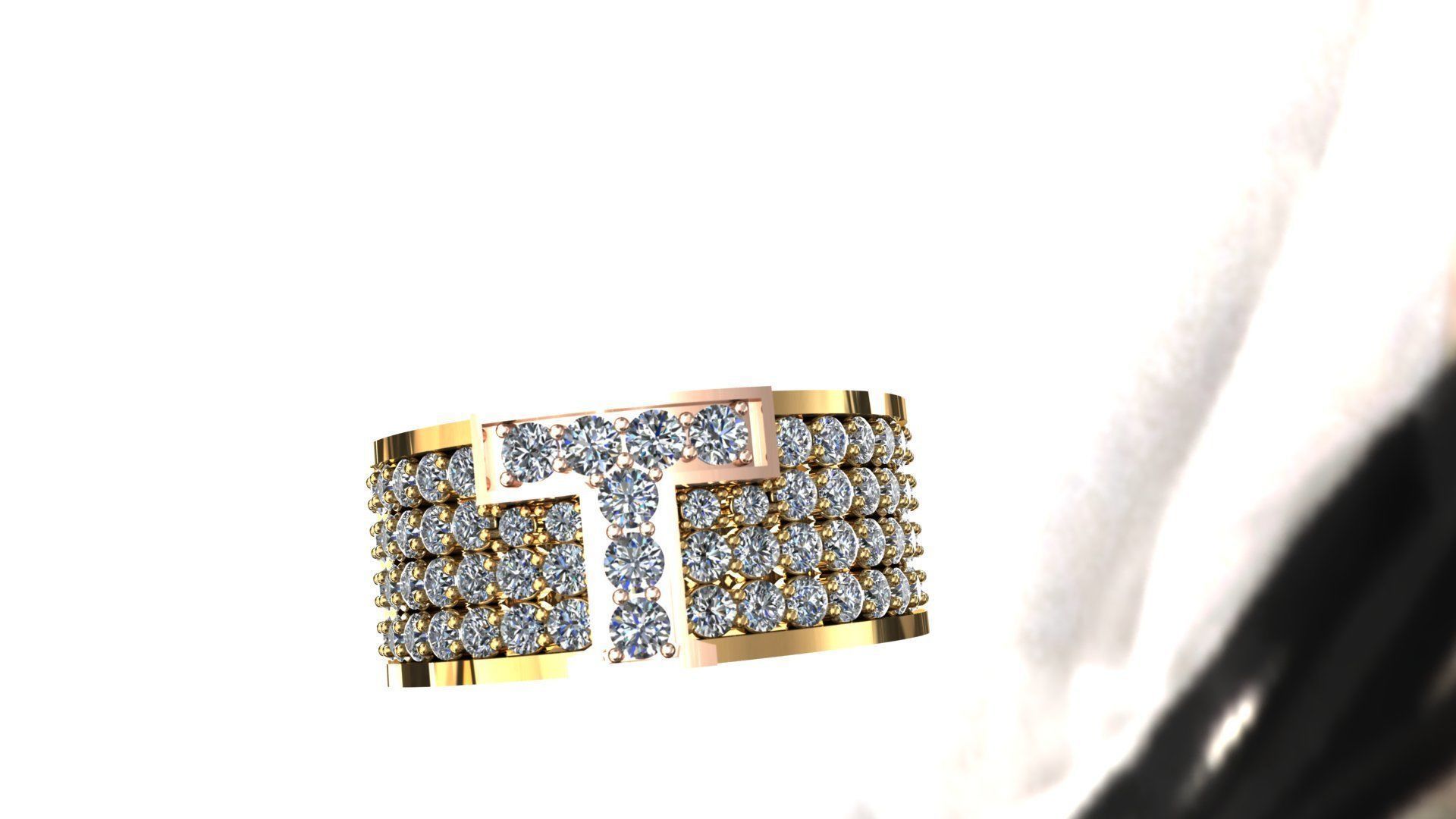 Ring 67  3D print model_2