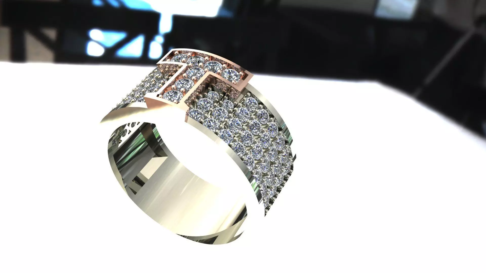 Ring 67  3D print model_0