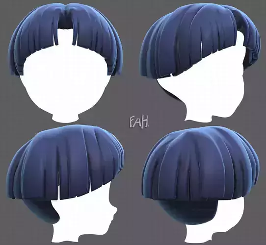 Base Hair for Boy V18