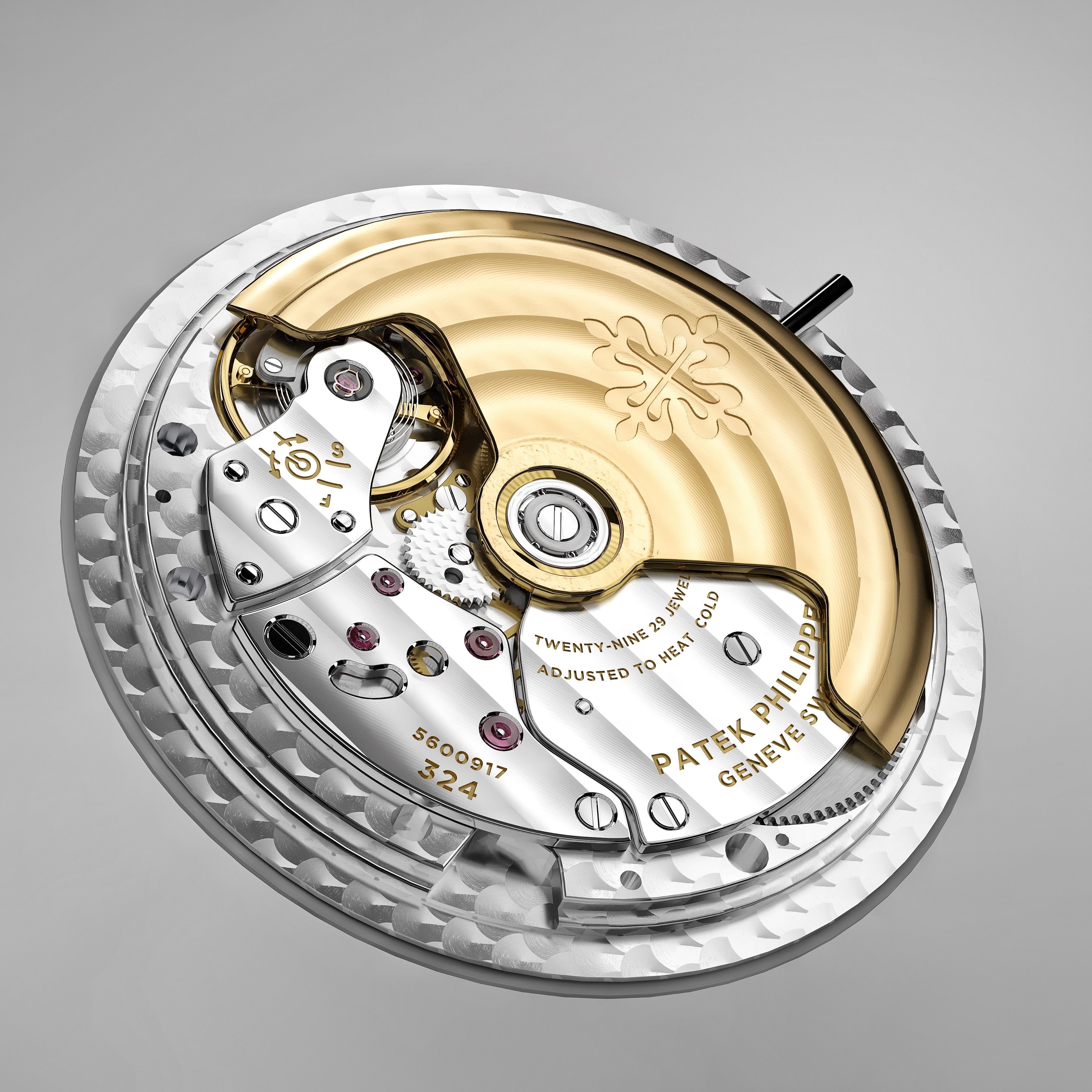 Patek Phillipe Caliber 324 movement 3D model_2
