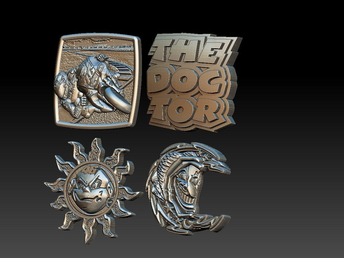 Valentino Rossi Elements 3D print model_18