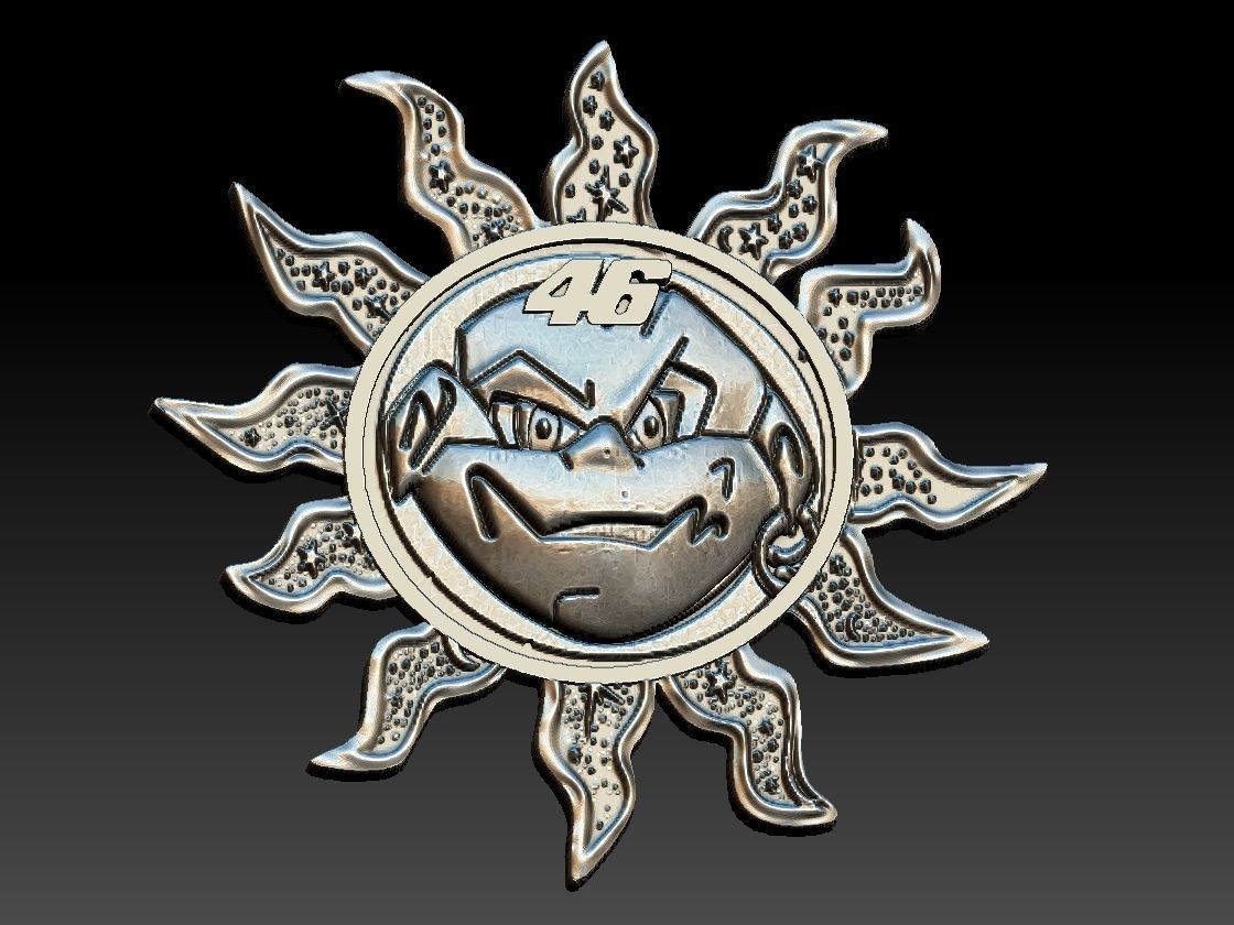 Valentino Rossi Elements 3D print model_4