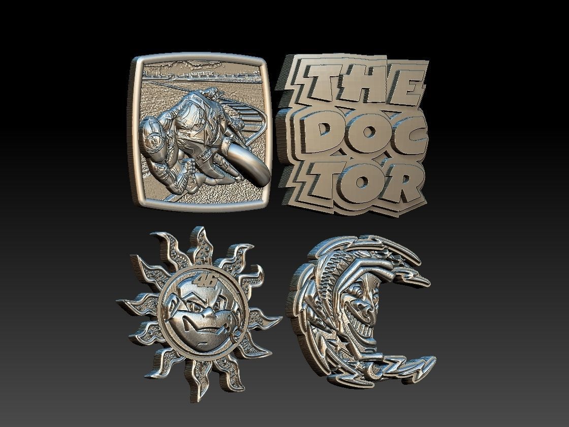 Valentino Rossi Elements 3D print model_10