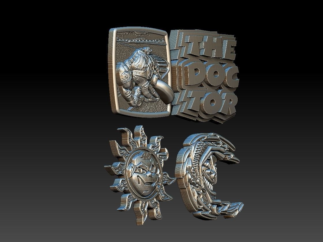 Valentino Rossi Elements 3D print model_12