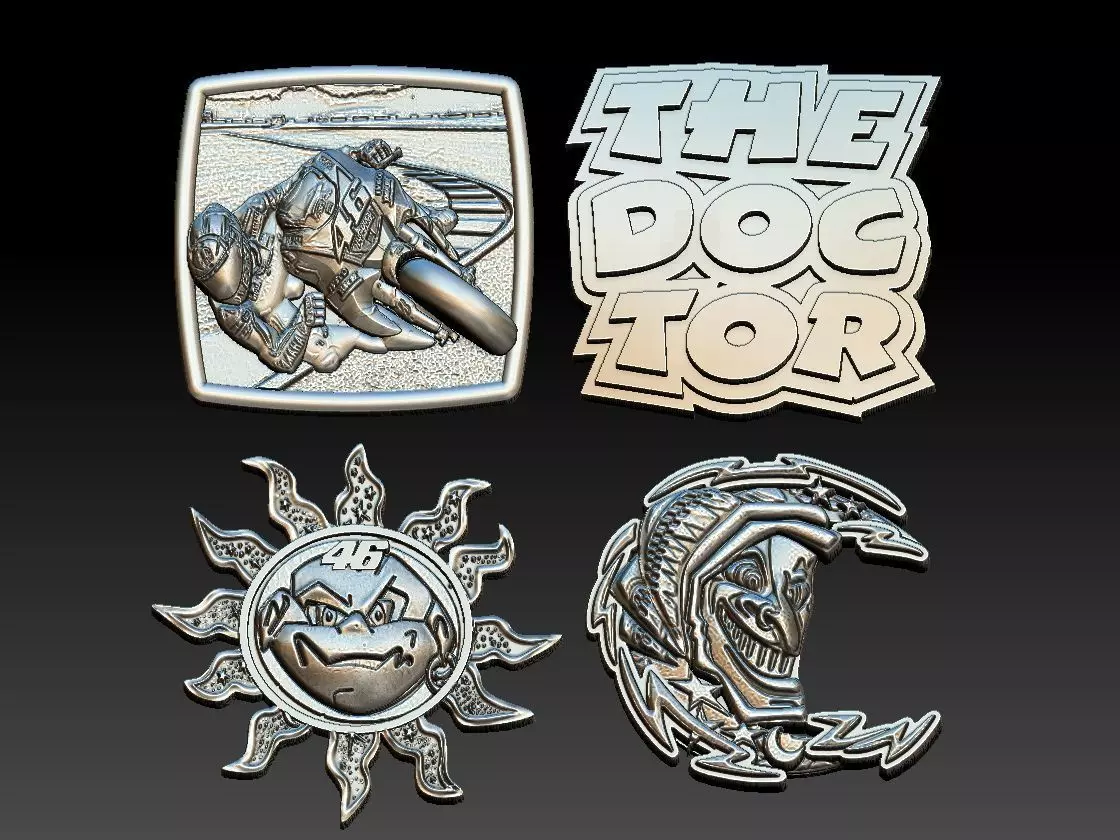 Valentino Rossi Elements 3D print model_0