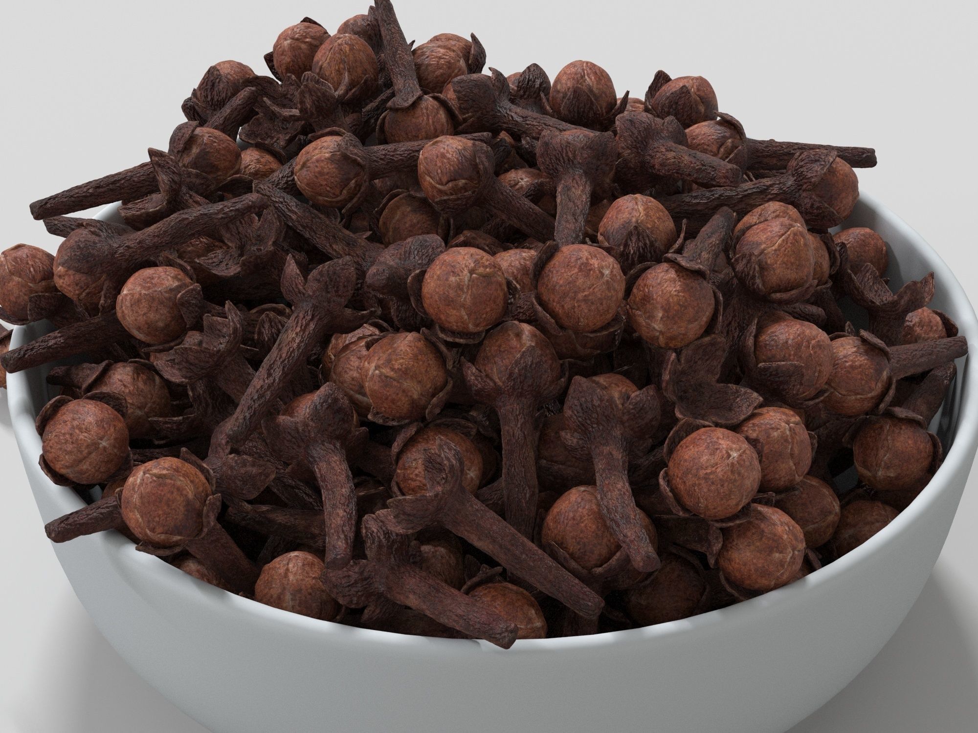 Clove spice 3D model_3
