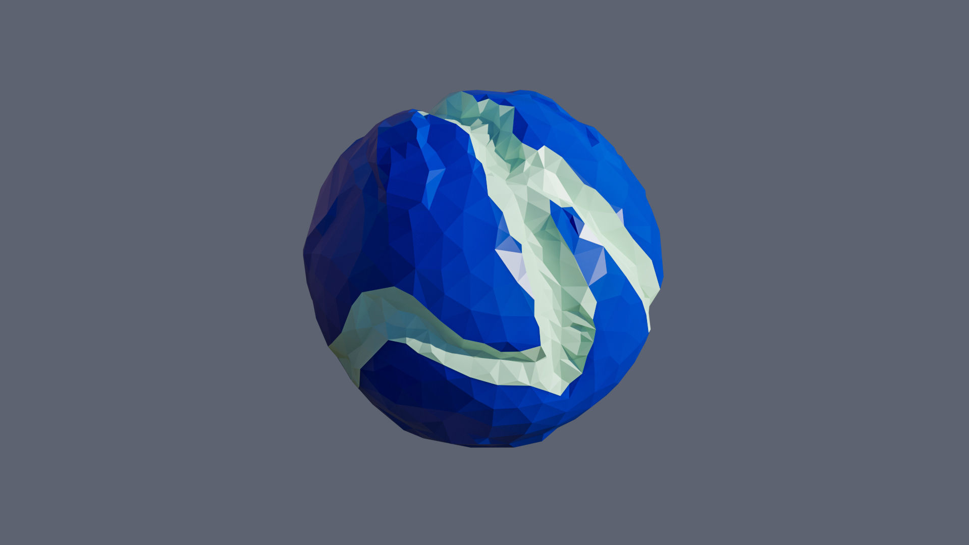 Planets 2 Low-poly 3D model_47