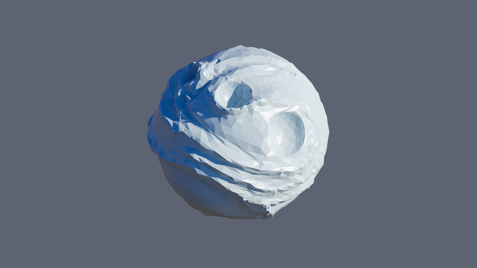 Planets 2 Low-poly 3D model_5