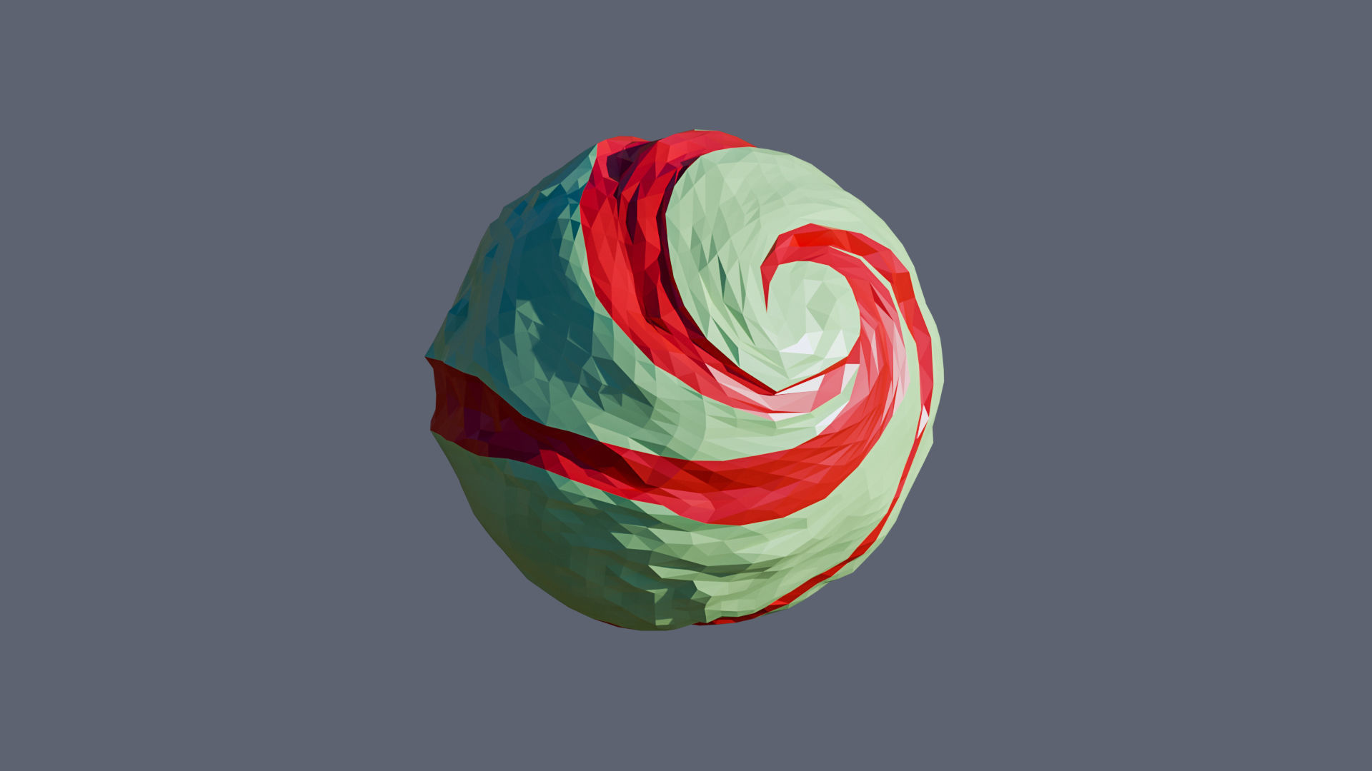 Planets 2 Low-poly 3D model_22