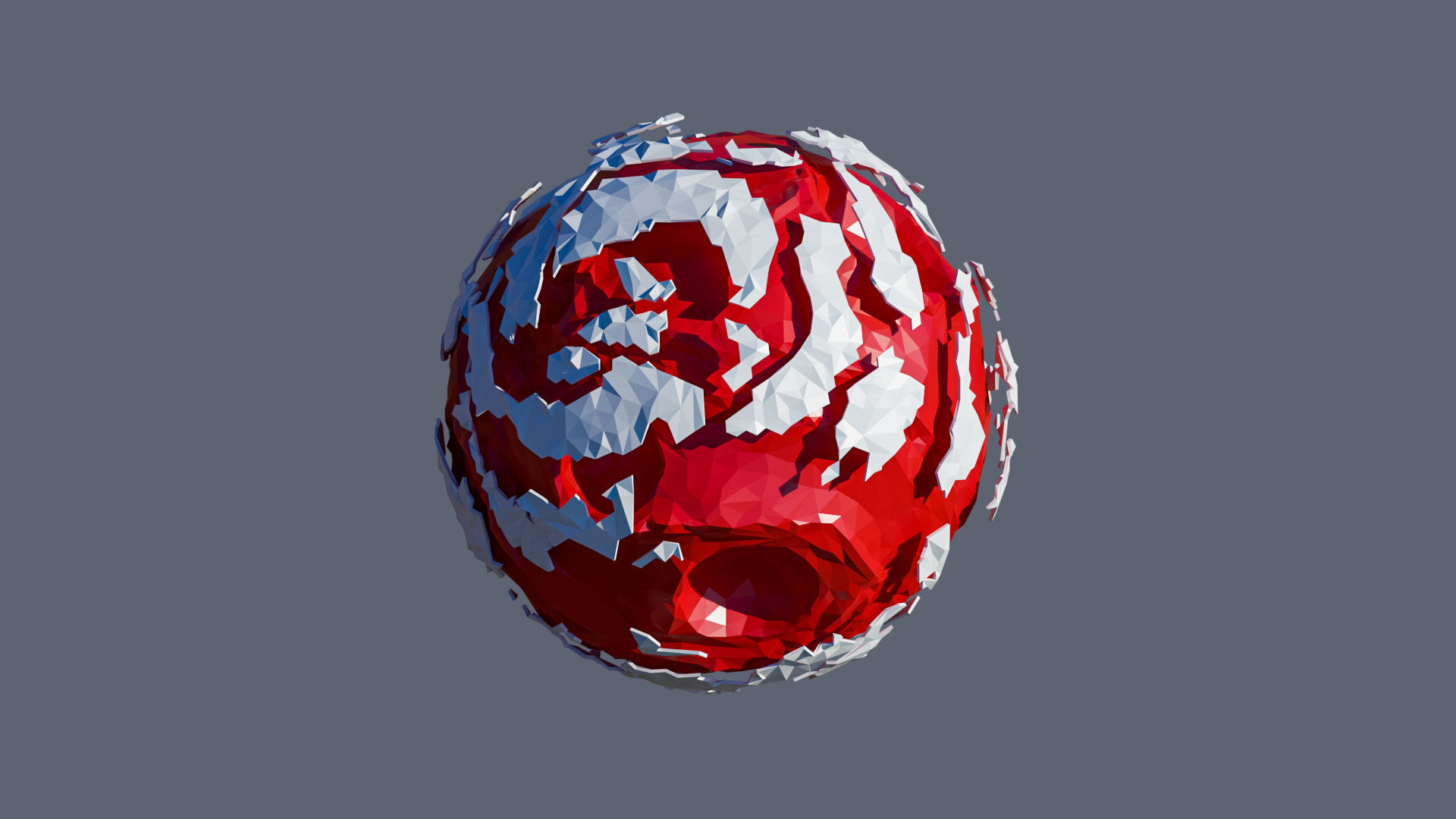 Planets 2 Low-poly 3D model_24