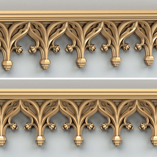 Molding 053 Gothic 3D model