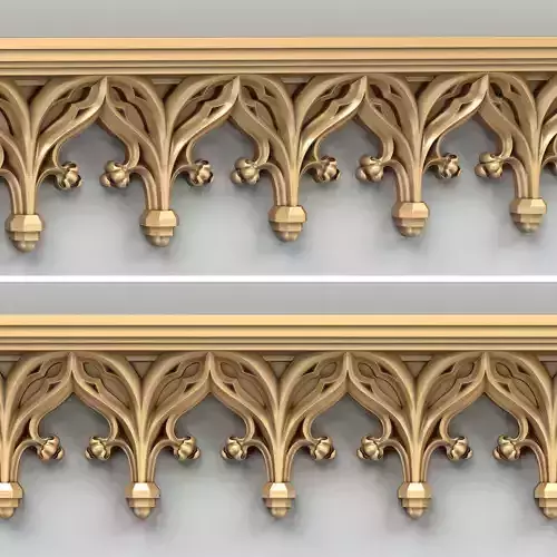 Molding 053 Gothic 3D model