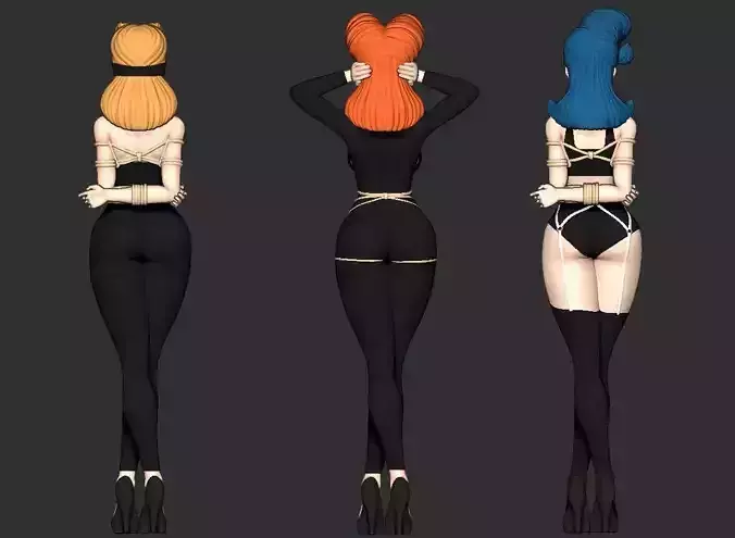 PIN-UP BANDAGE PLUS NSFW VERSION 3D print model