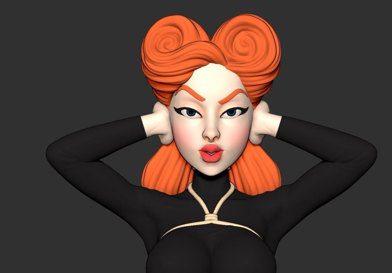 Pin-up Bandage V2 PLUS NSFW 3D print model_1