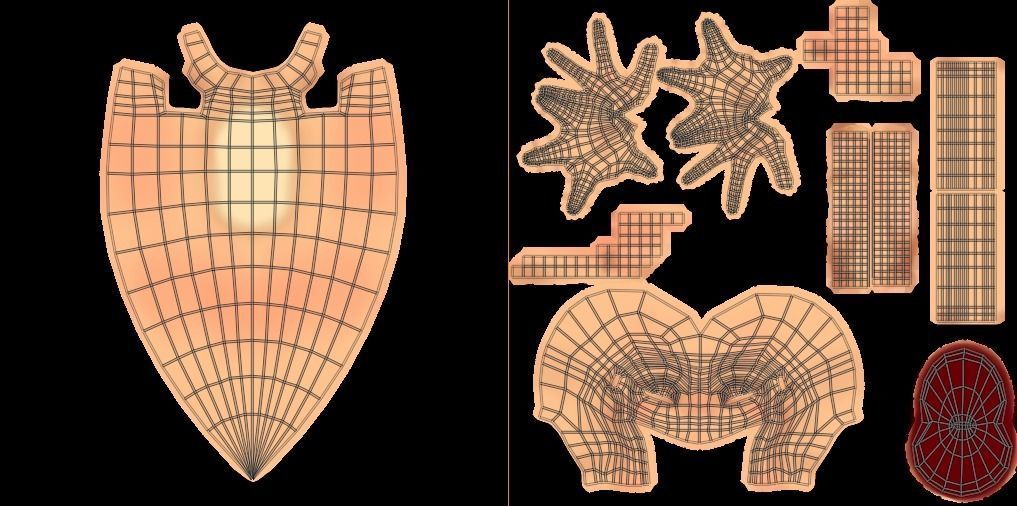 Character cartoon Low-poly 3D model_12