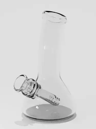 PBR Clear-Glass Beaker Bong 