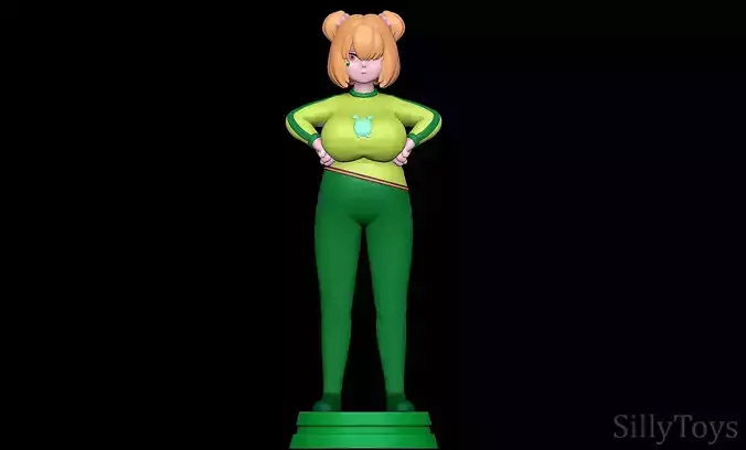 E9 with Yolkian outfit - Valkyrie Drive Mermaid 3D print model