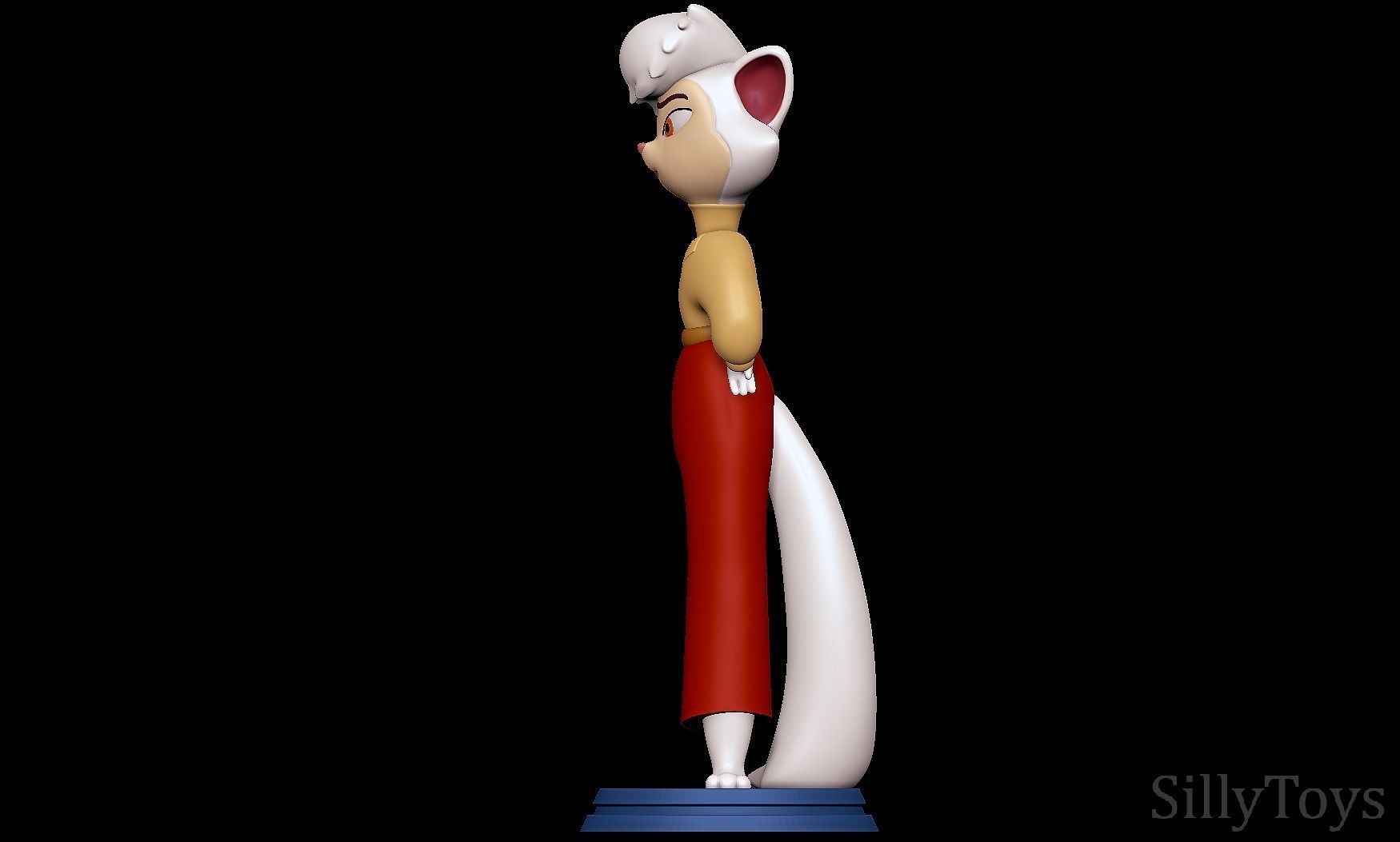 Sawyer - Cats Dont Dance 3D print model_3