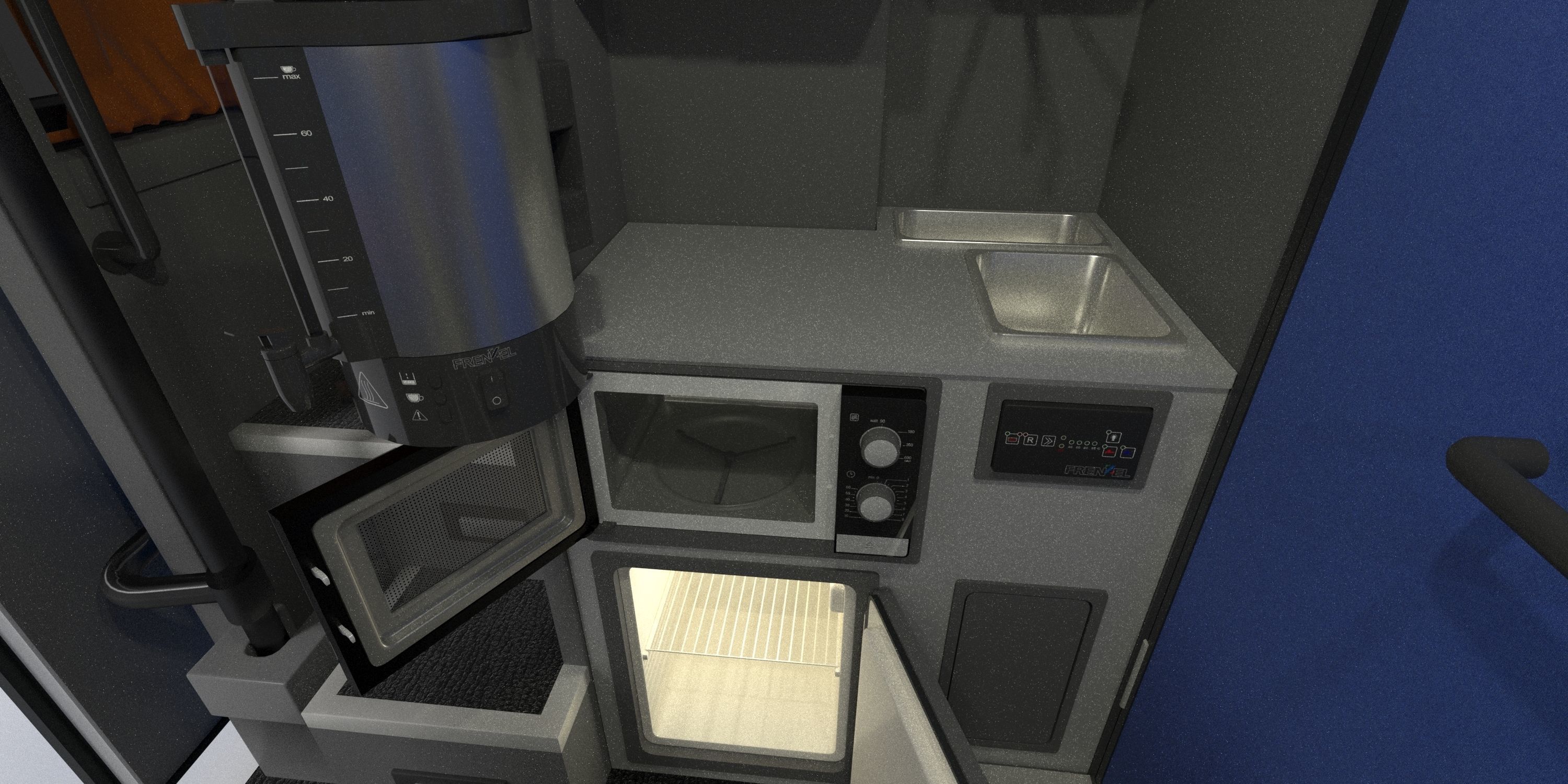 Neoplan Megaliner N128 2000 3D model_31