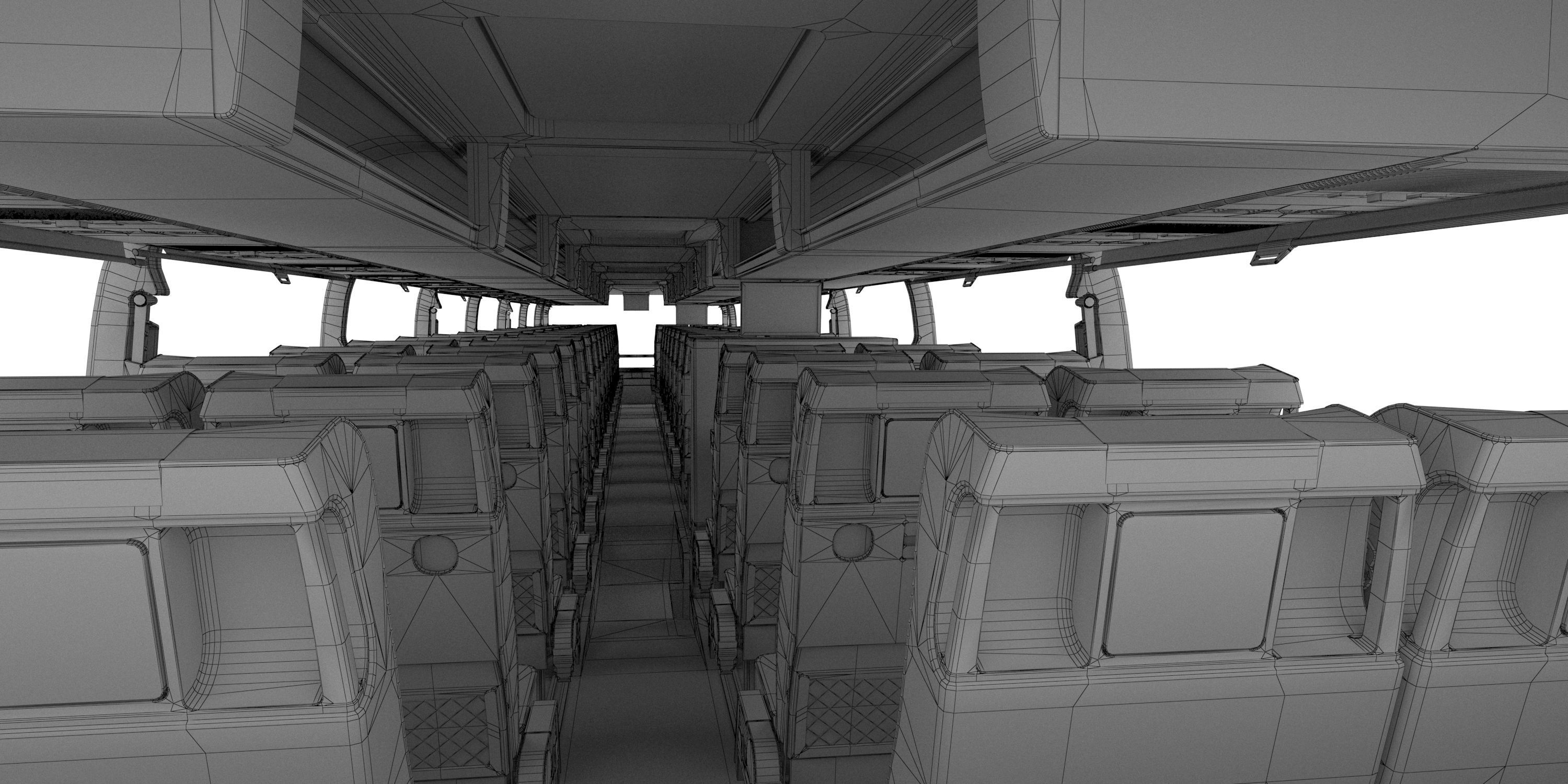 Neoplan Megaliner N128 2000 3D model_44