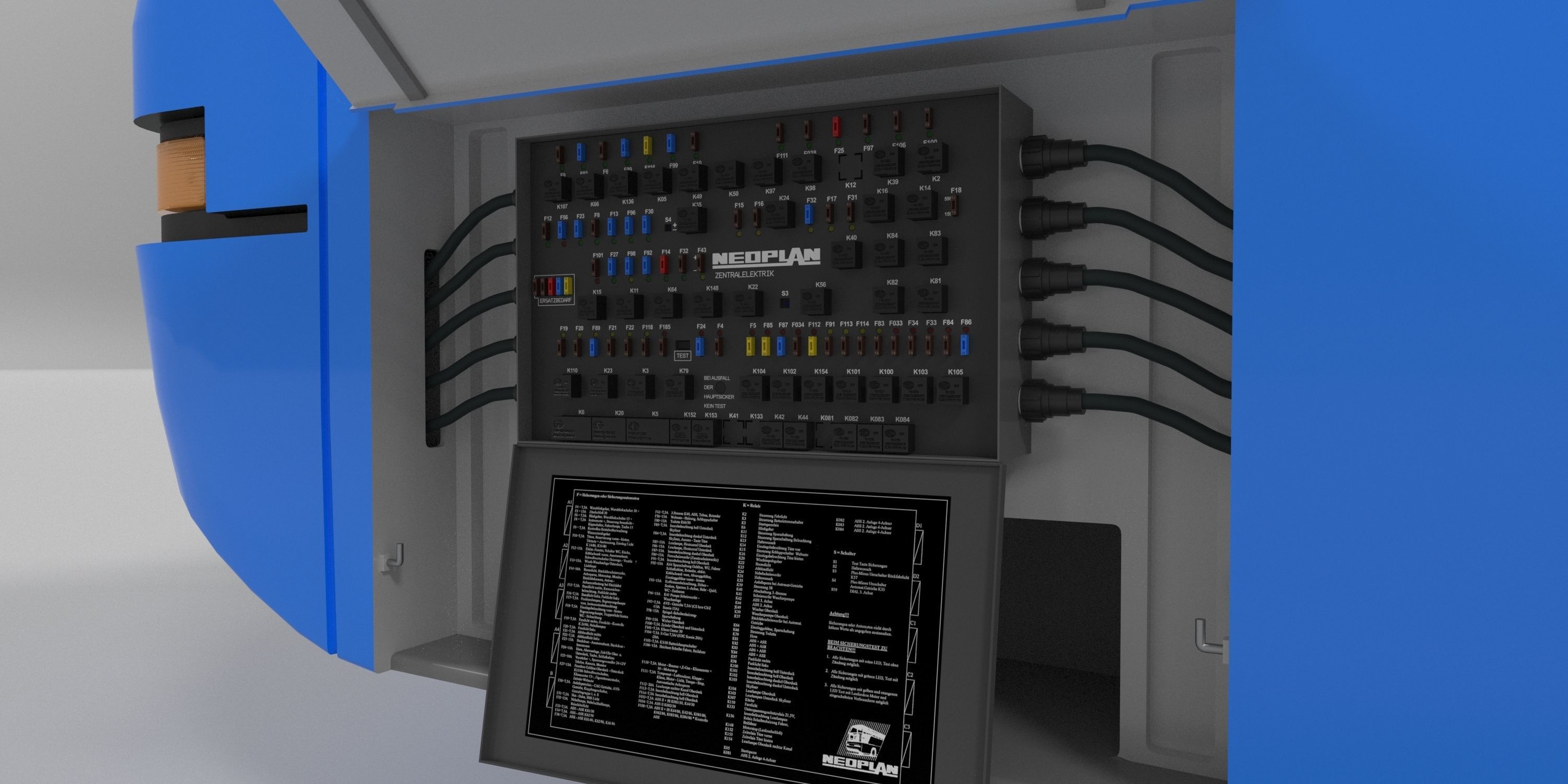 Neoplan Megaliner N128 2000 3D model_8
