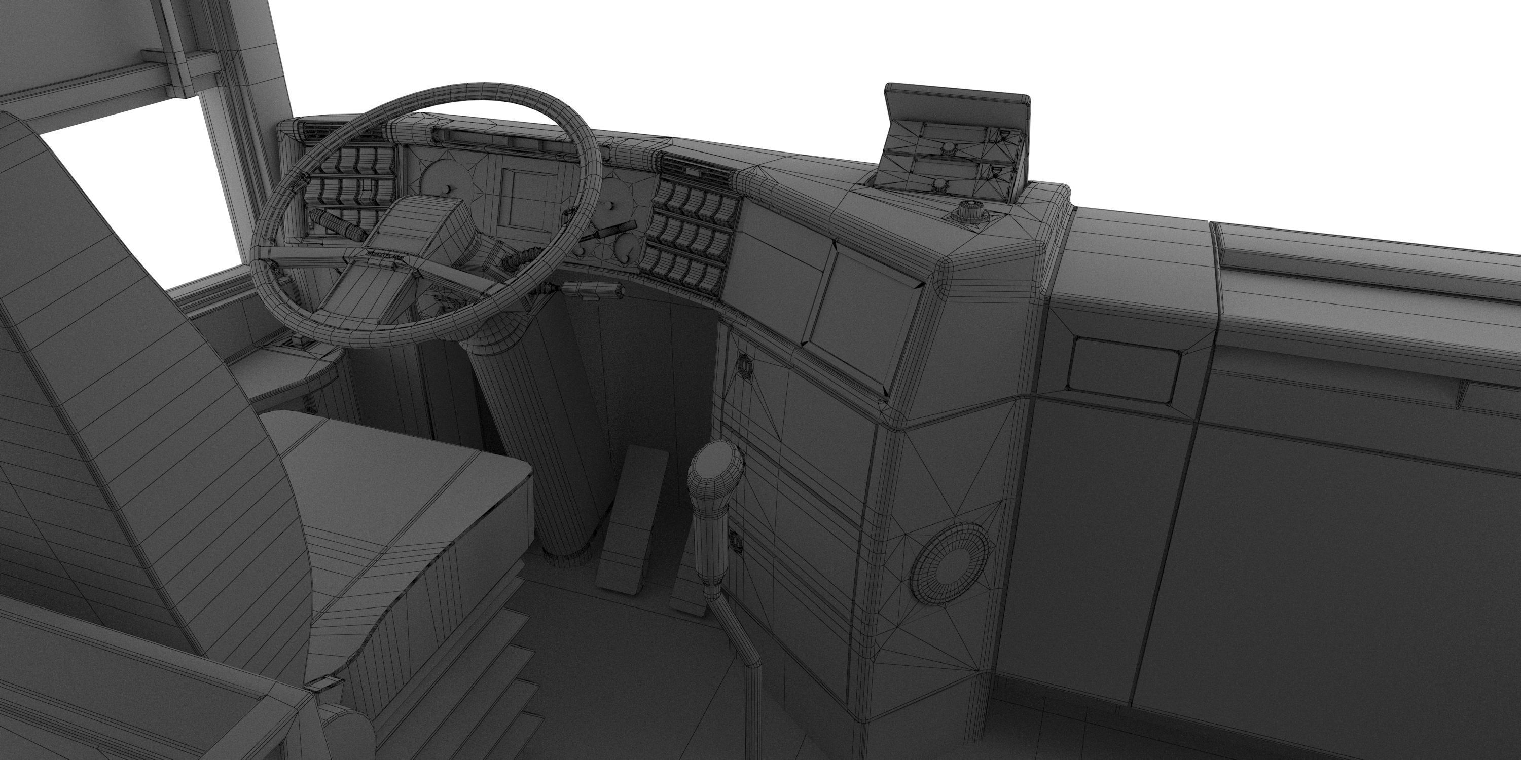Neoplan Megaliner N128 2000 3D model_45