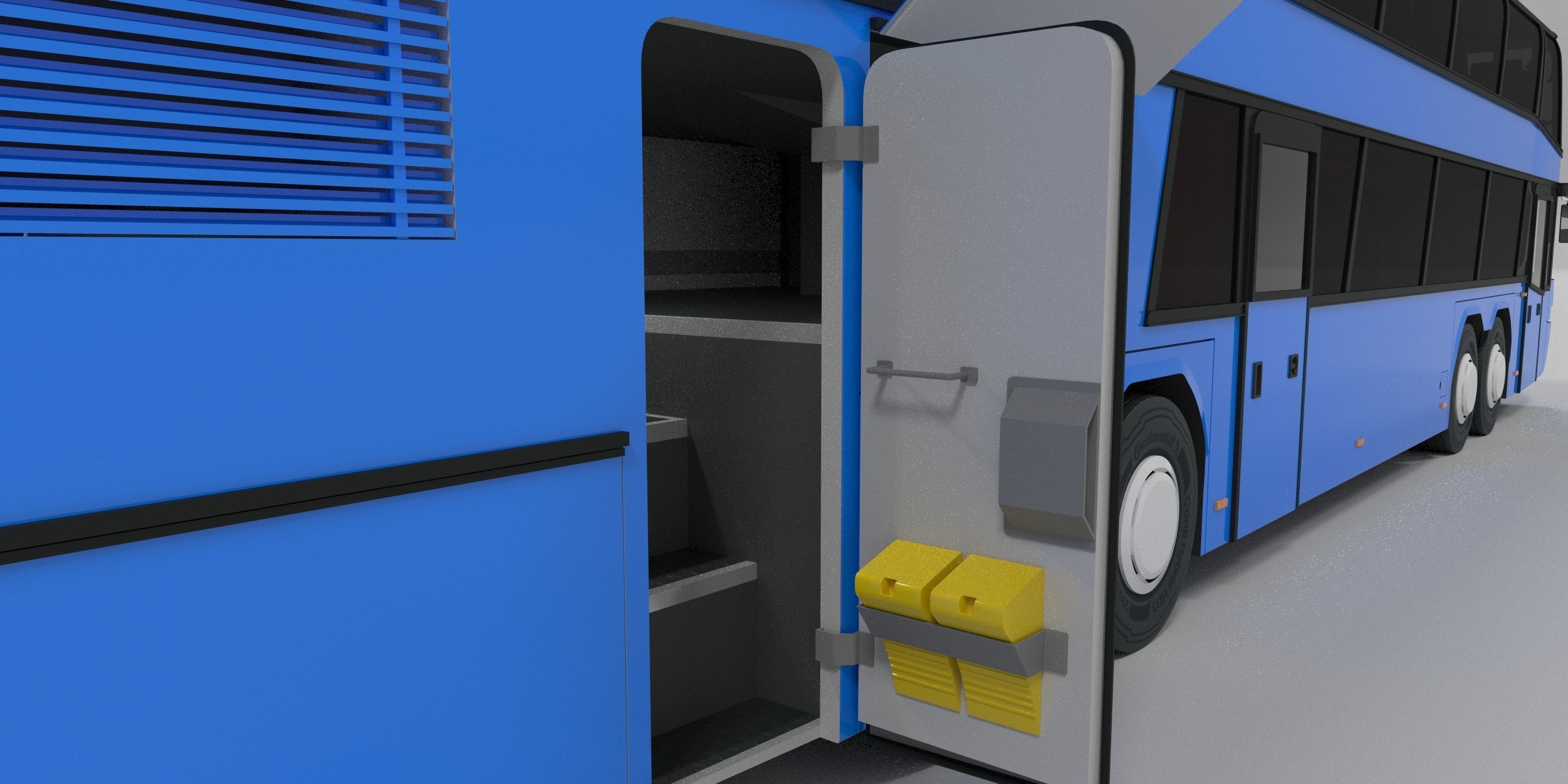 Neoplan Megaliner N128 2000 3D model_15