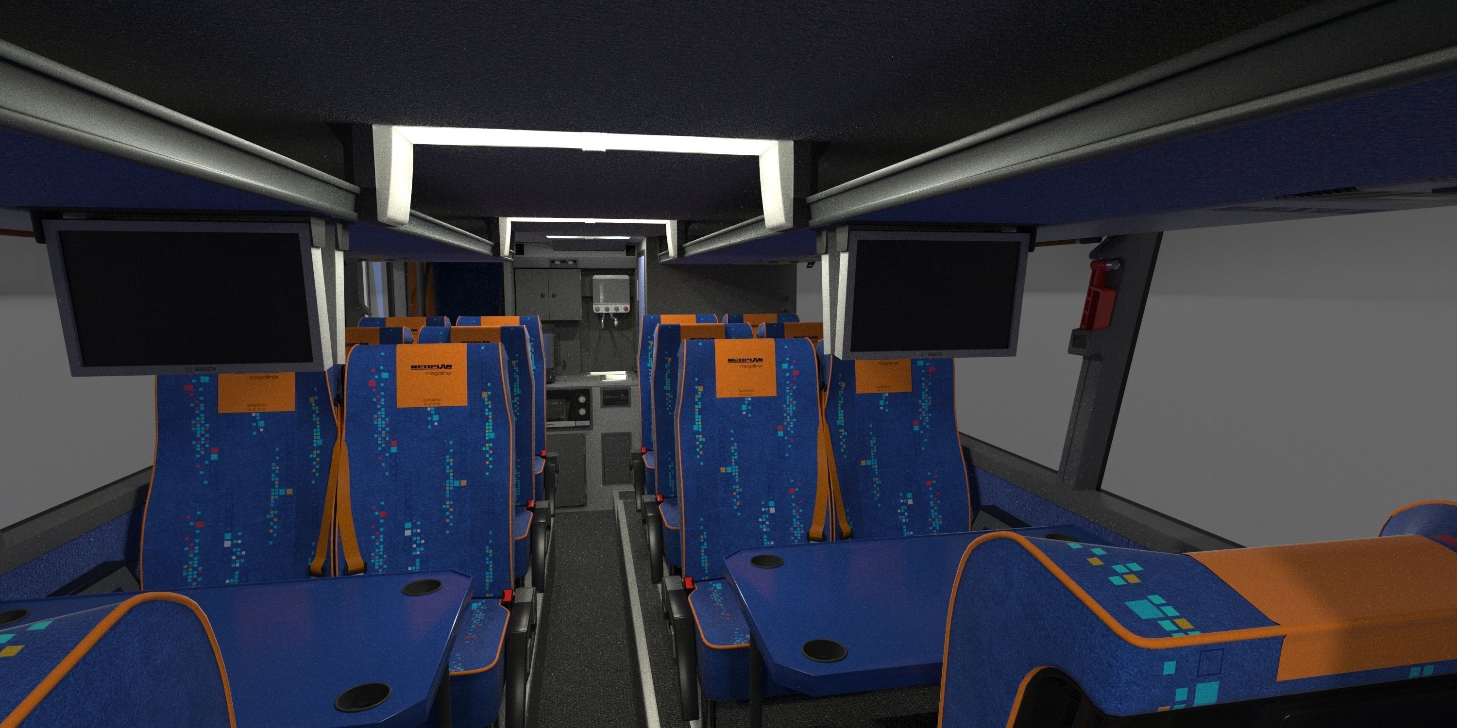 Neoplan Megaliner N128 2000 3D model_27