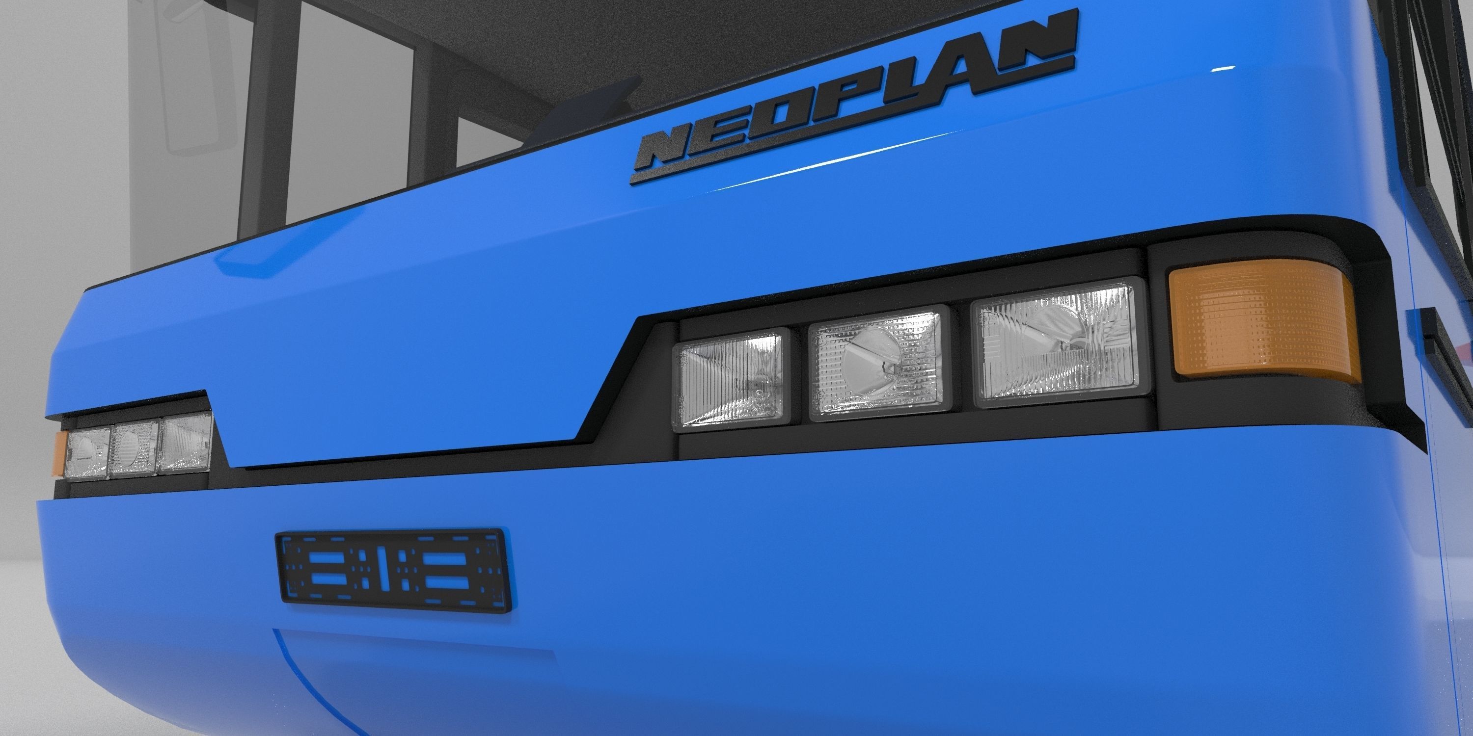 Neoplan Megaliner N128 2000 3D model_6