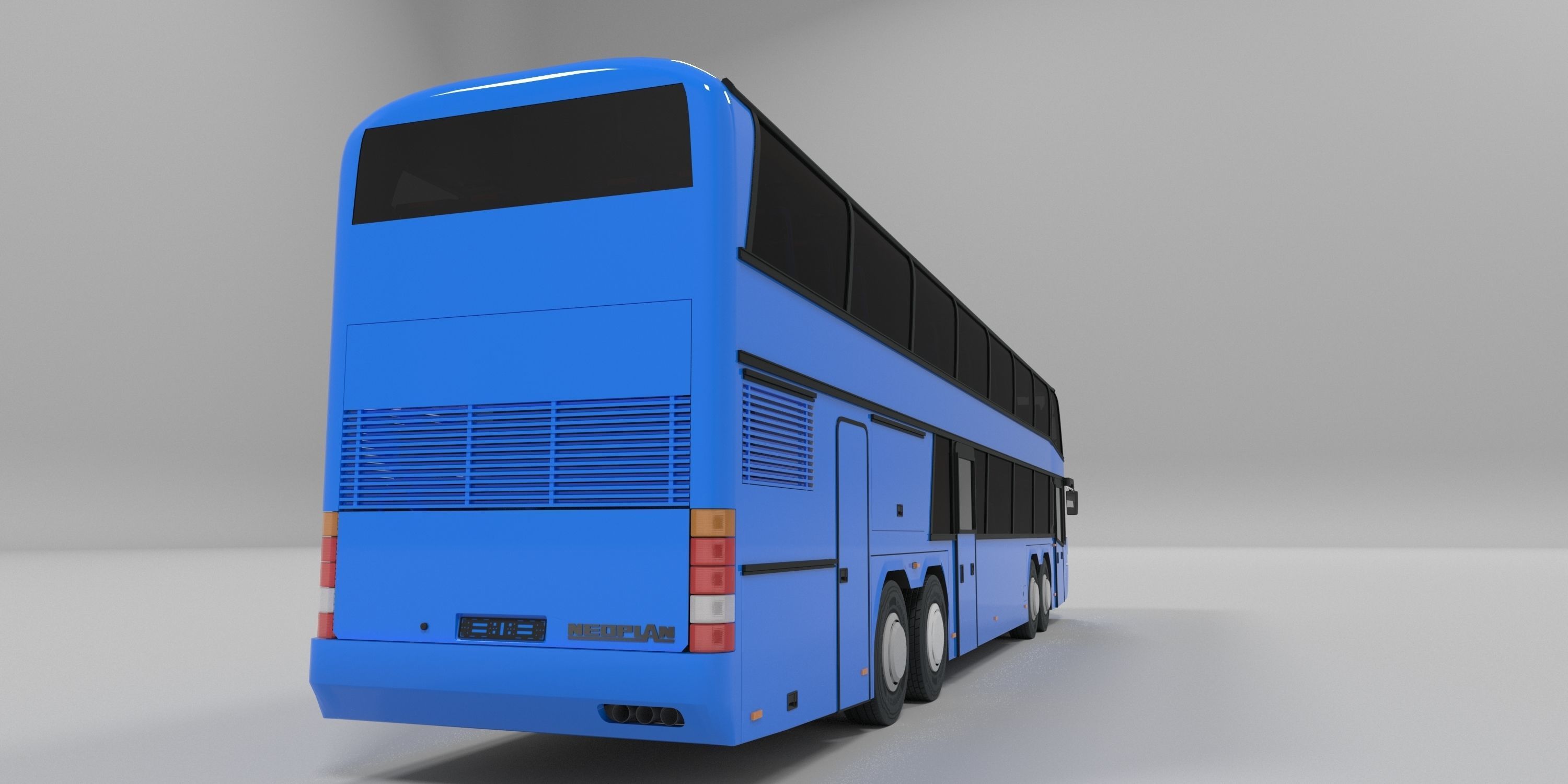 Neoplan Megaliner N128 2000 3D model_2