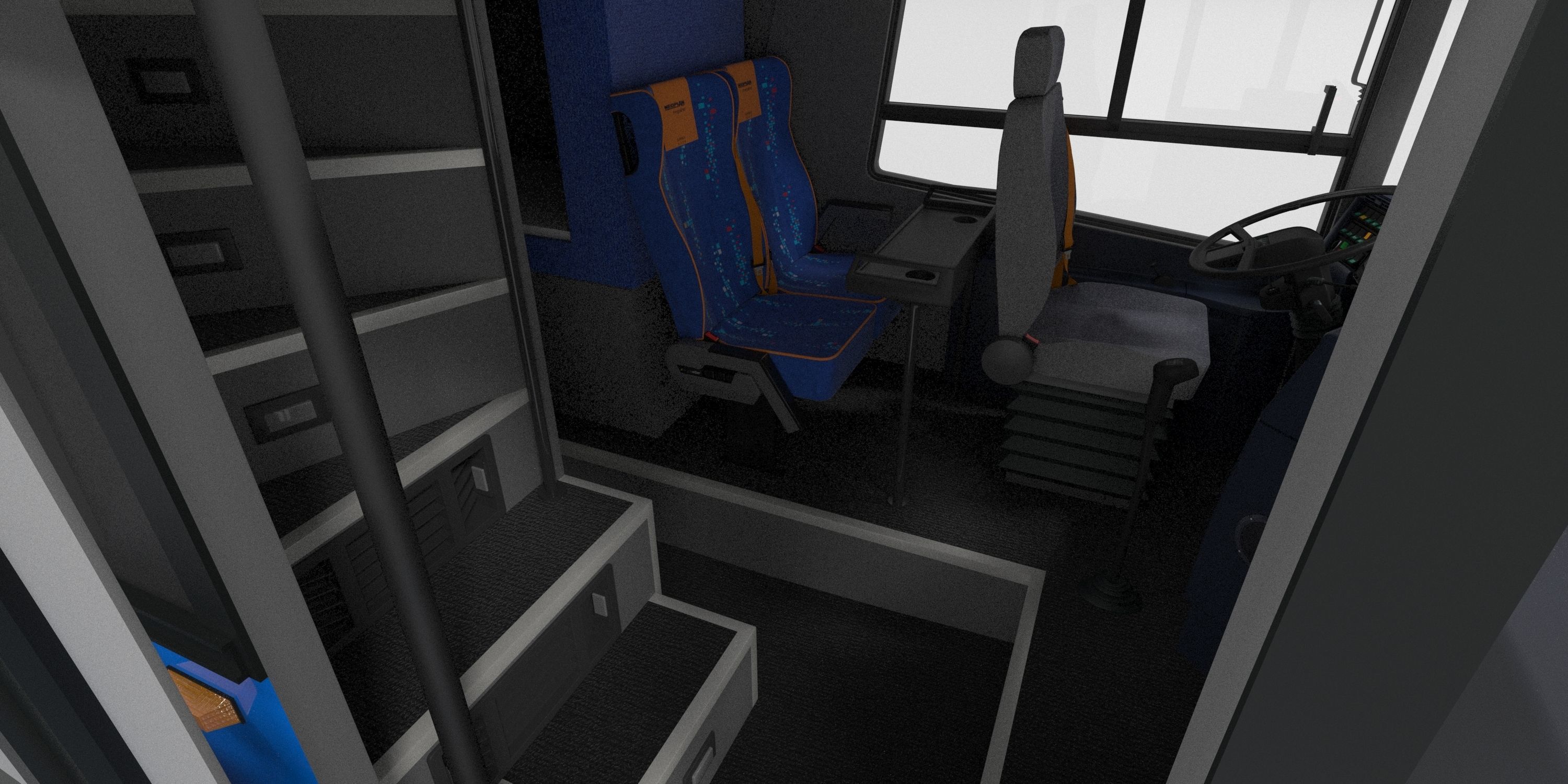 Neoplan Megaliner N128 2000 3D model_26