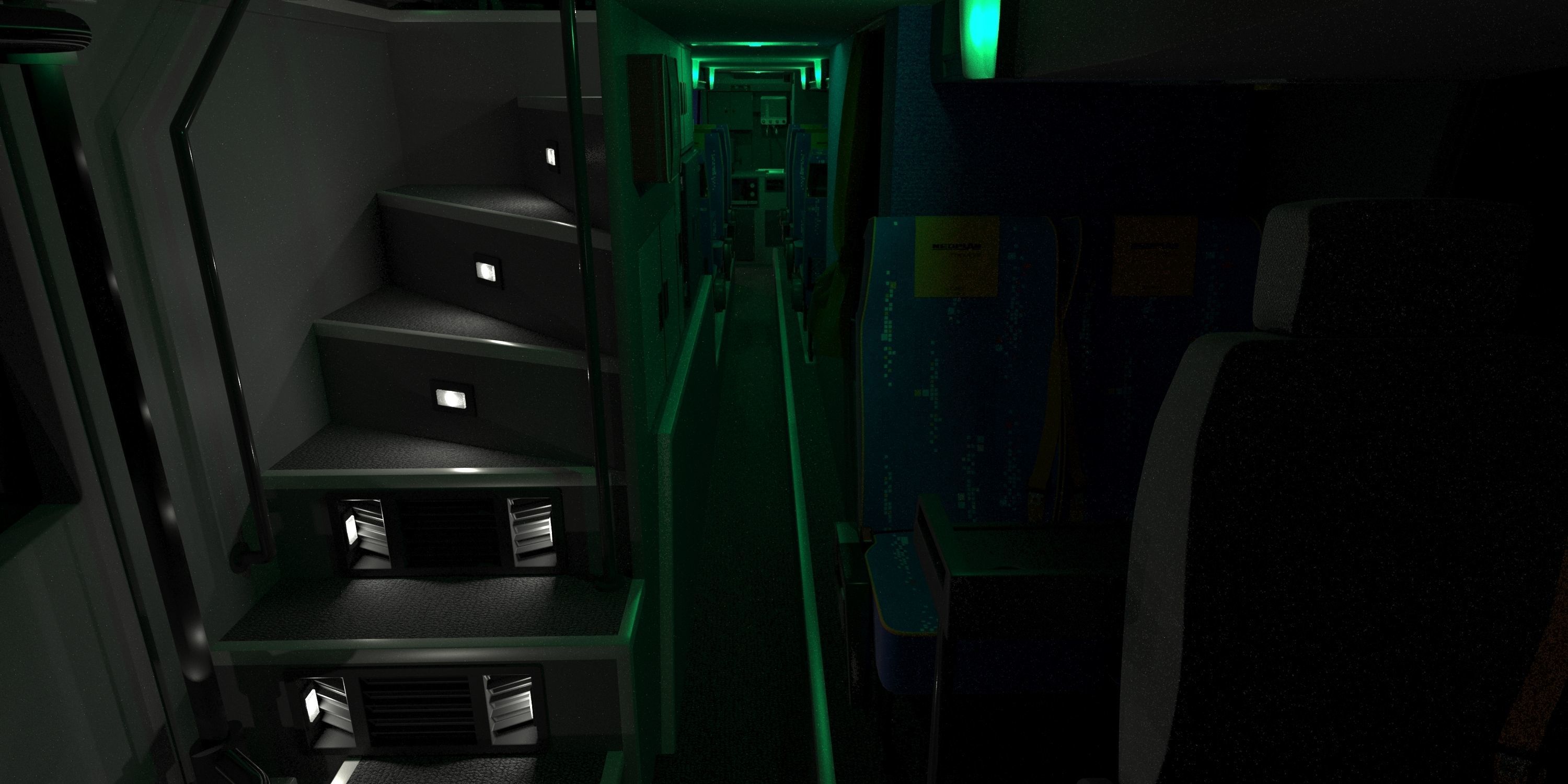 Neoplan Megaliner N128 2000 3D model_38