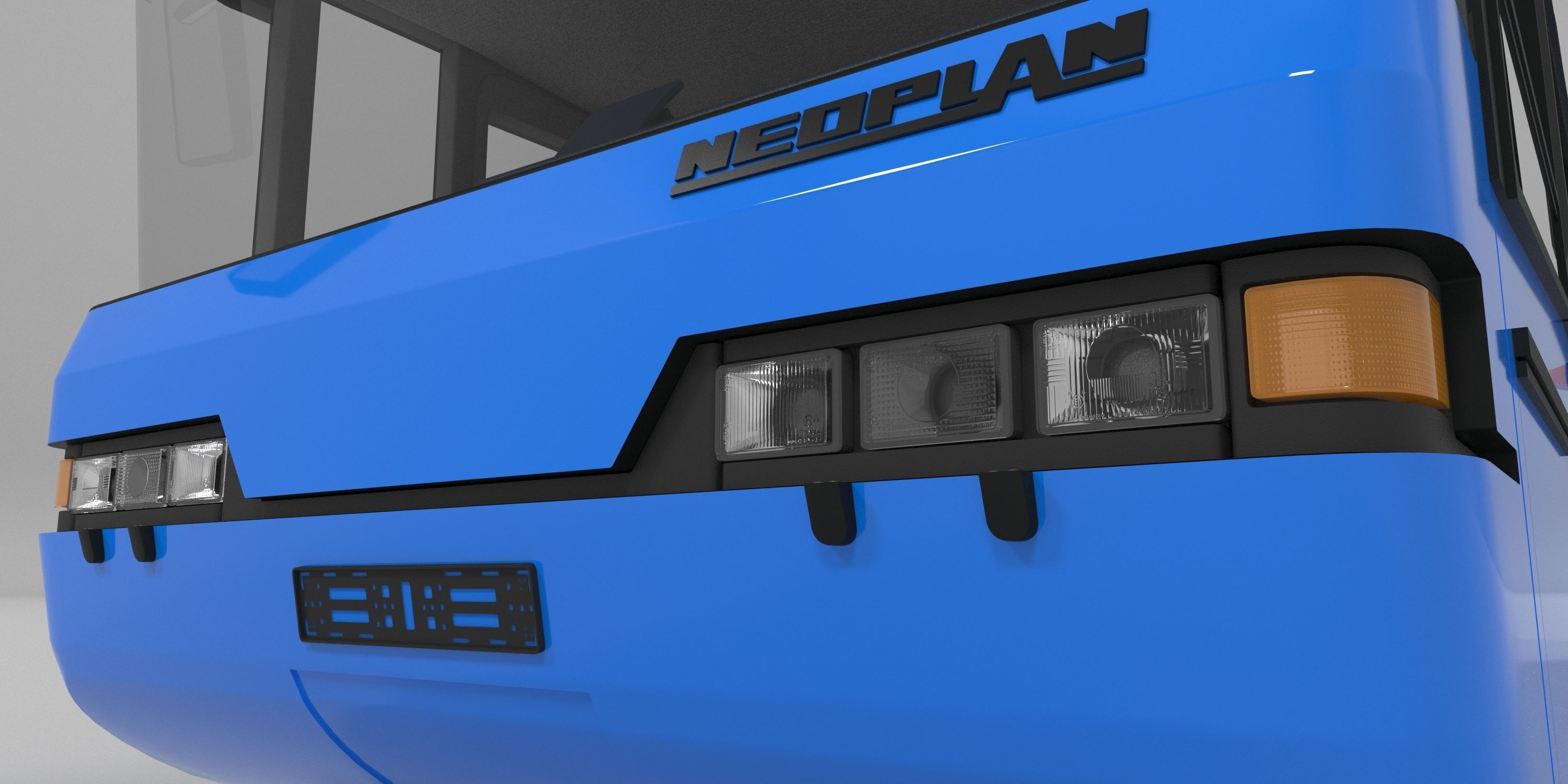 Neoplan Megaliner N128 2000 3D model_5