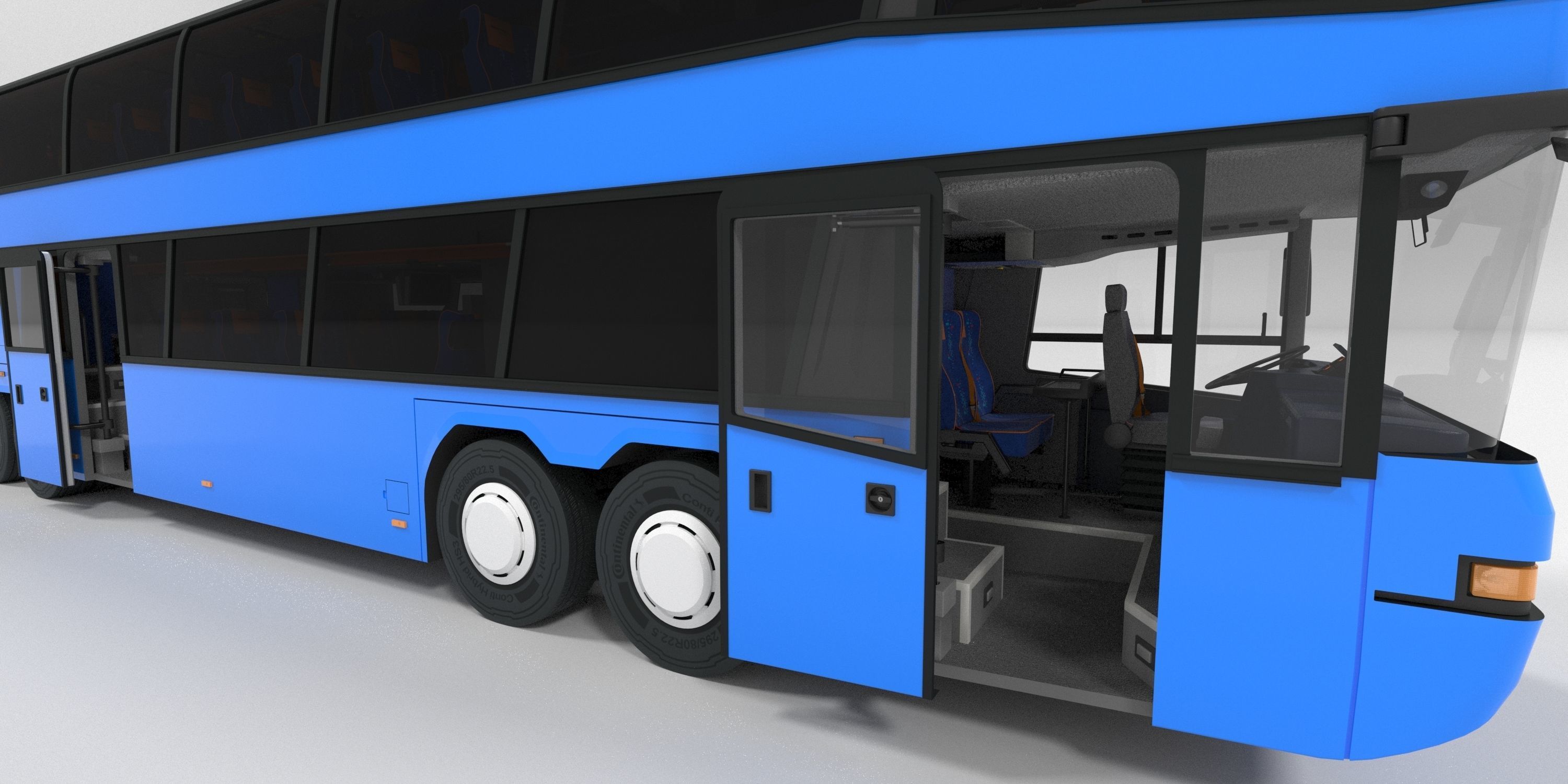 Neoplan Megaliner N128 2000 3D model_18