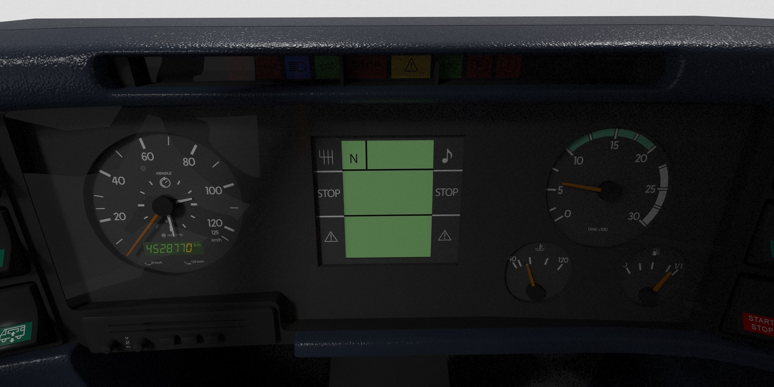 Neoplan Megaliner N128 2000 3D model_21
