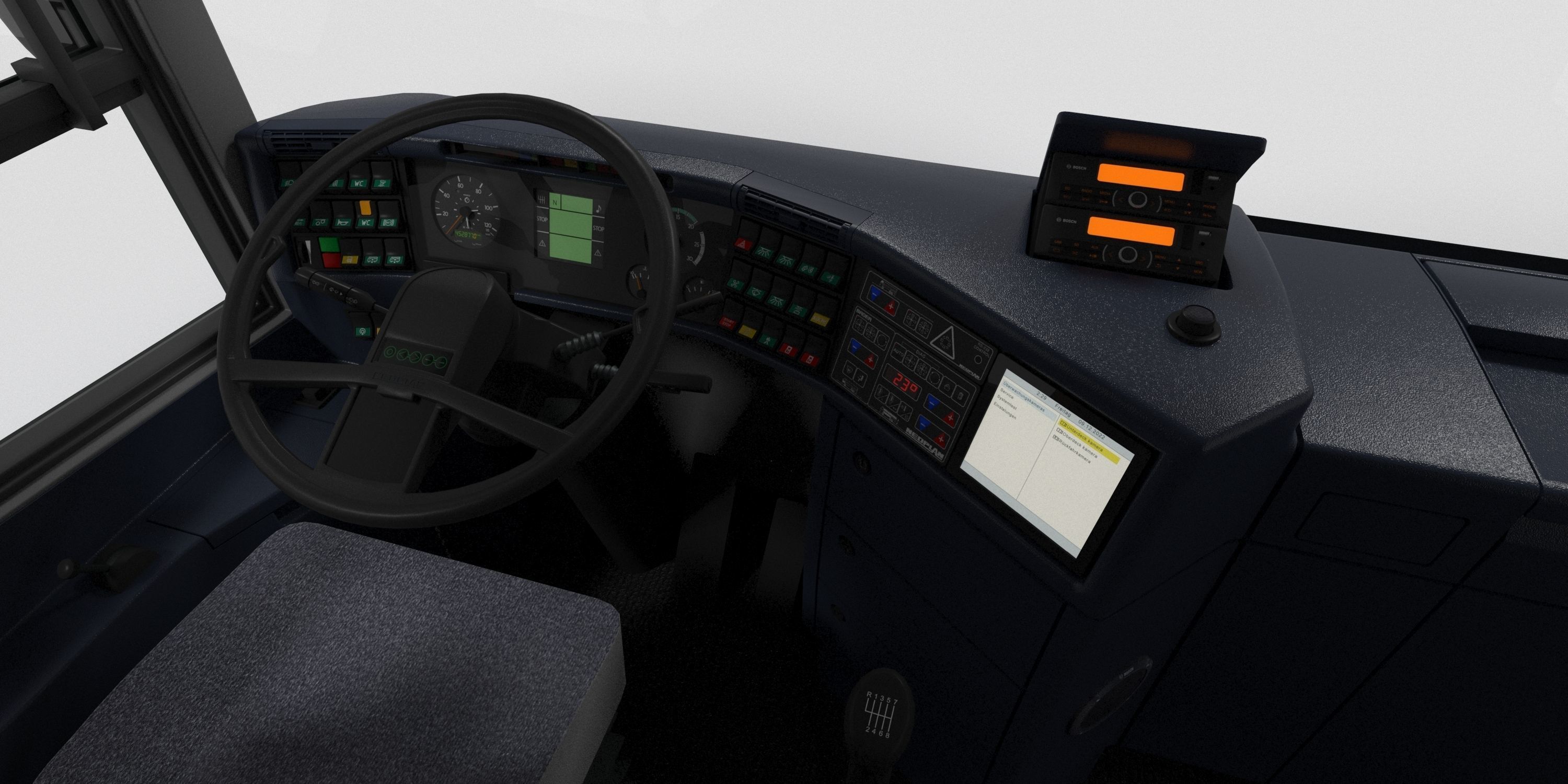 Neoplan Megaliner N128 2000 3D model_25