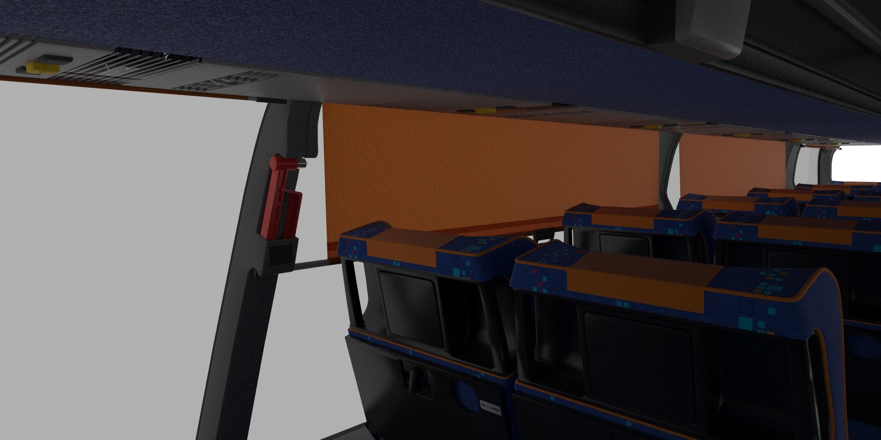 Neoplan Megaliner N128 2000 3D model_41