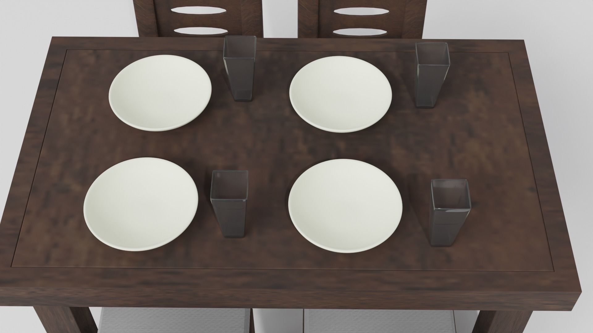 wooden interior furniture asset collection pack _11