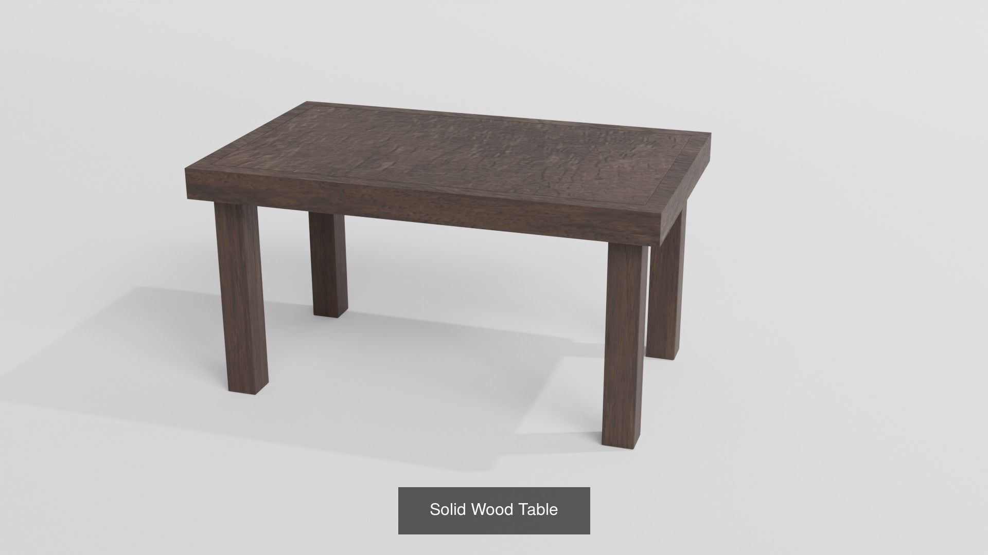 wooden interior furniture asset collection pack _5