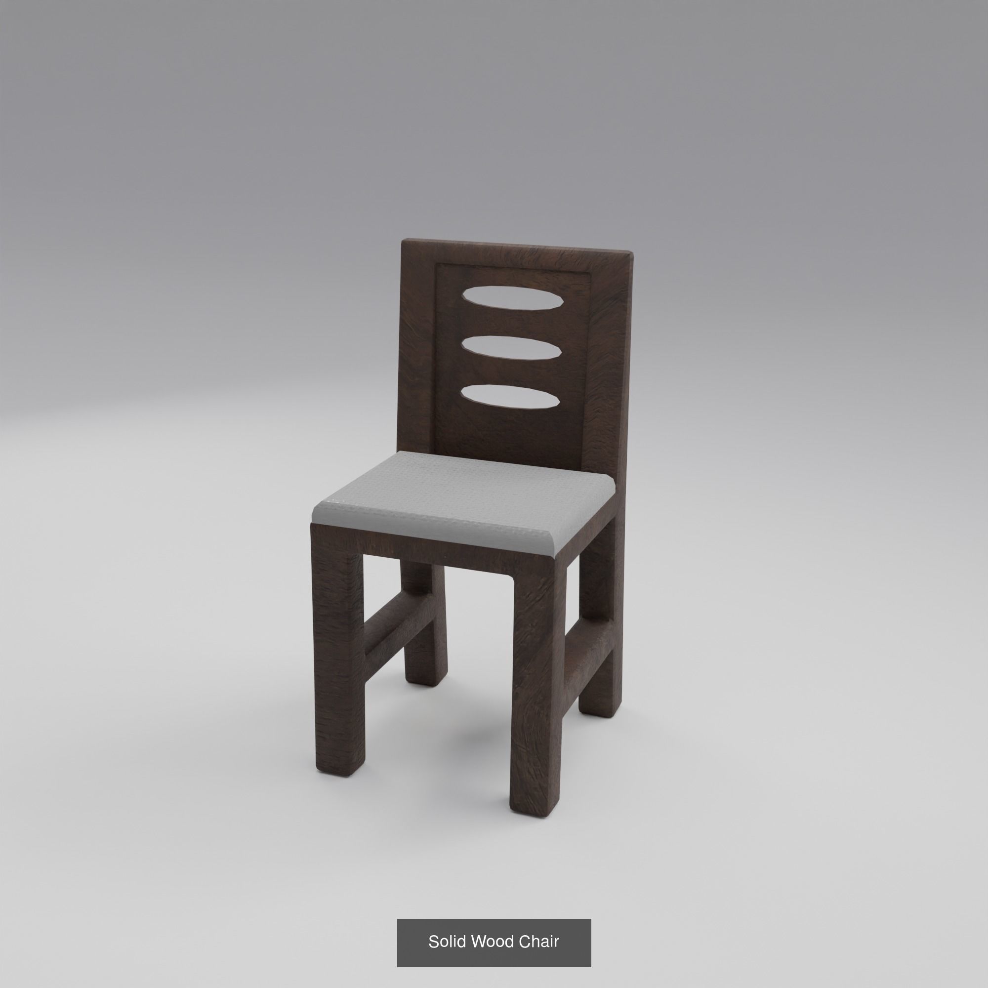 wooden interior furniture asset collection pack _2