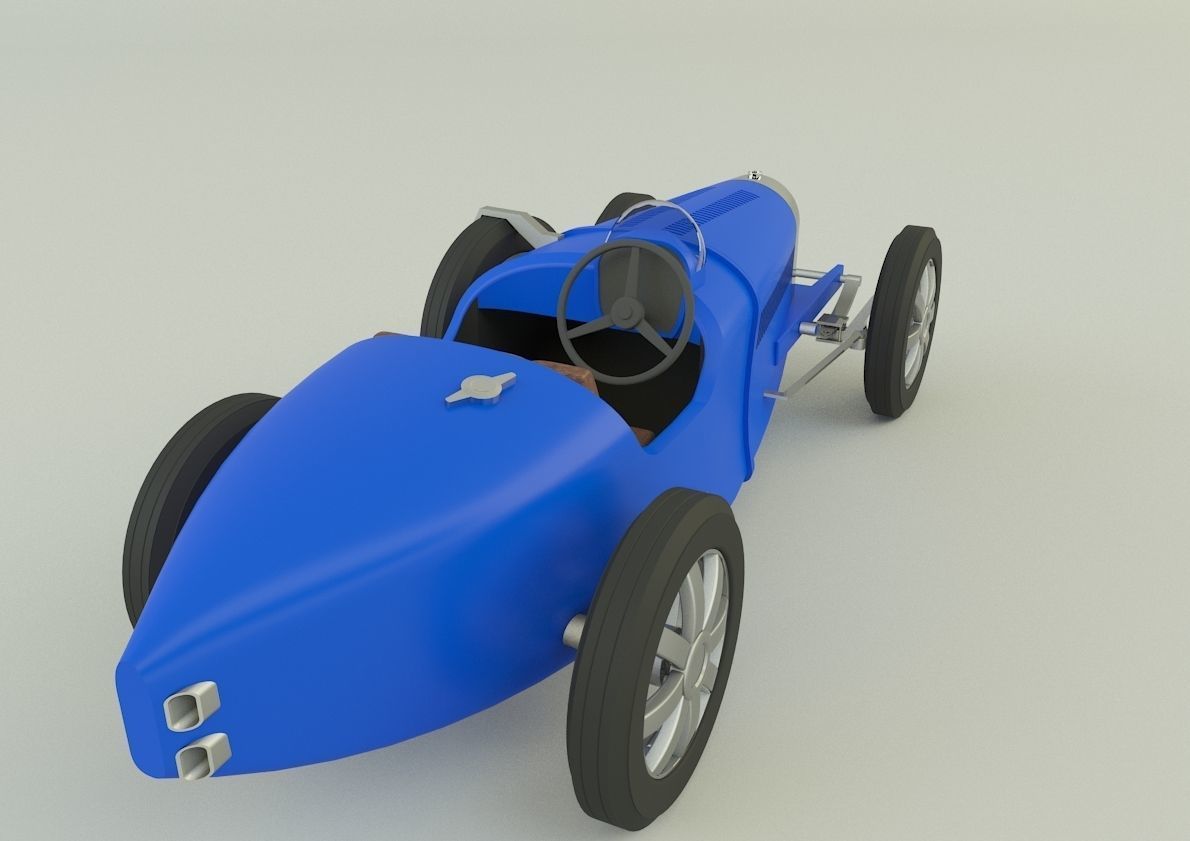 Bugatti type 35 B 3D model_5
