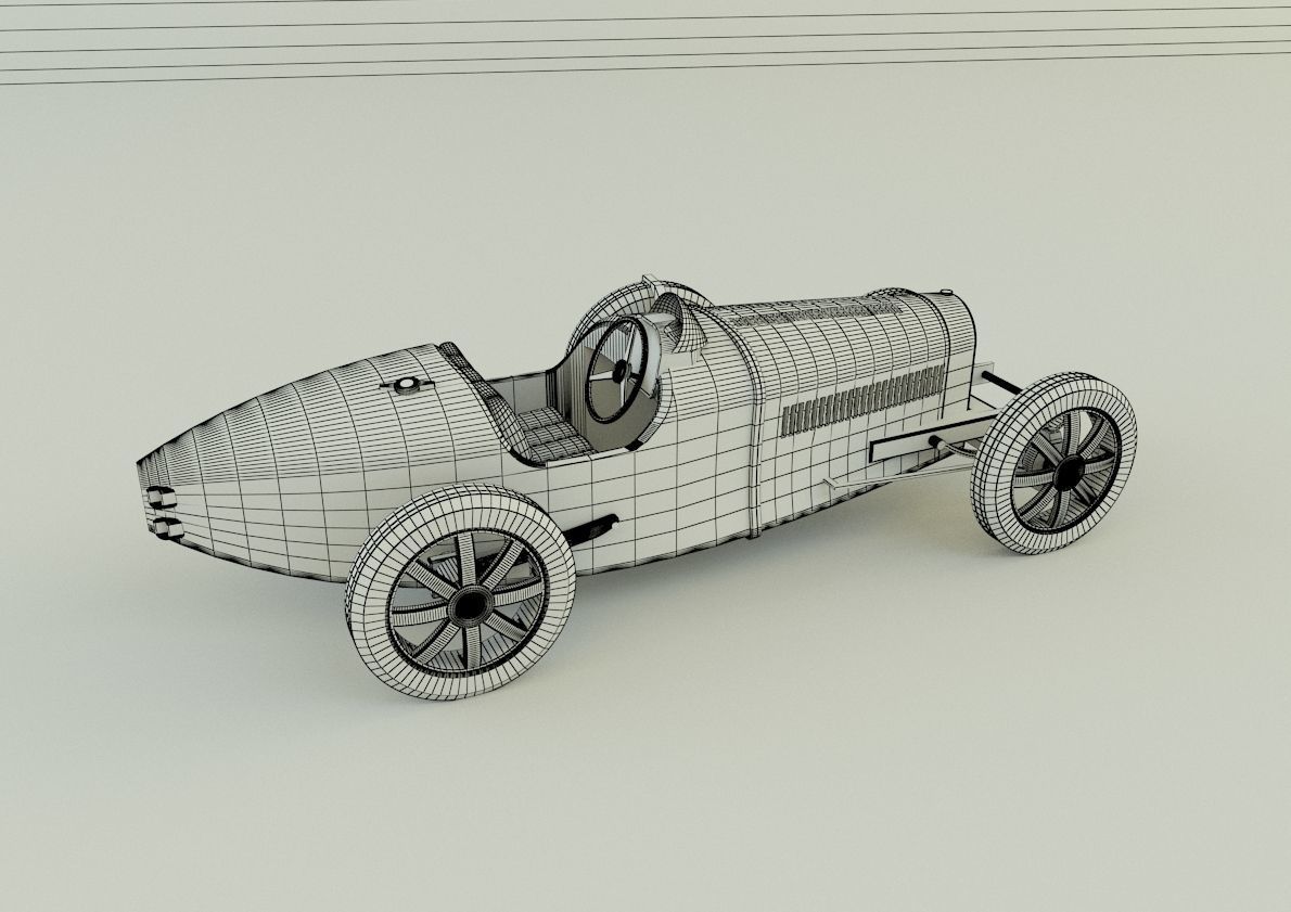 Bugatti type 35 B 3D model_15